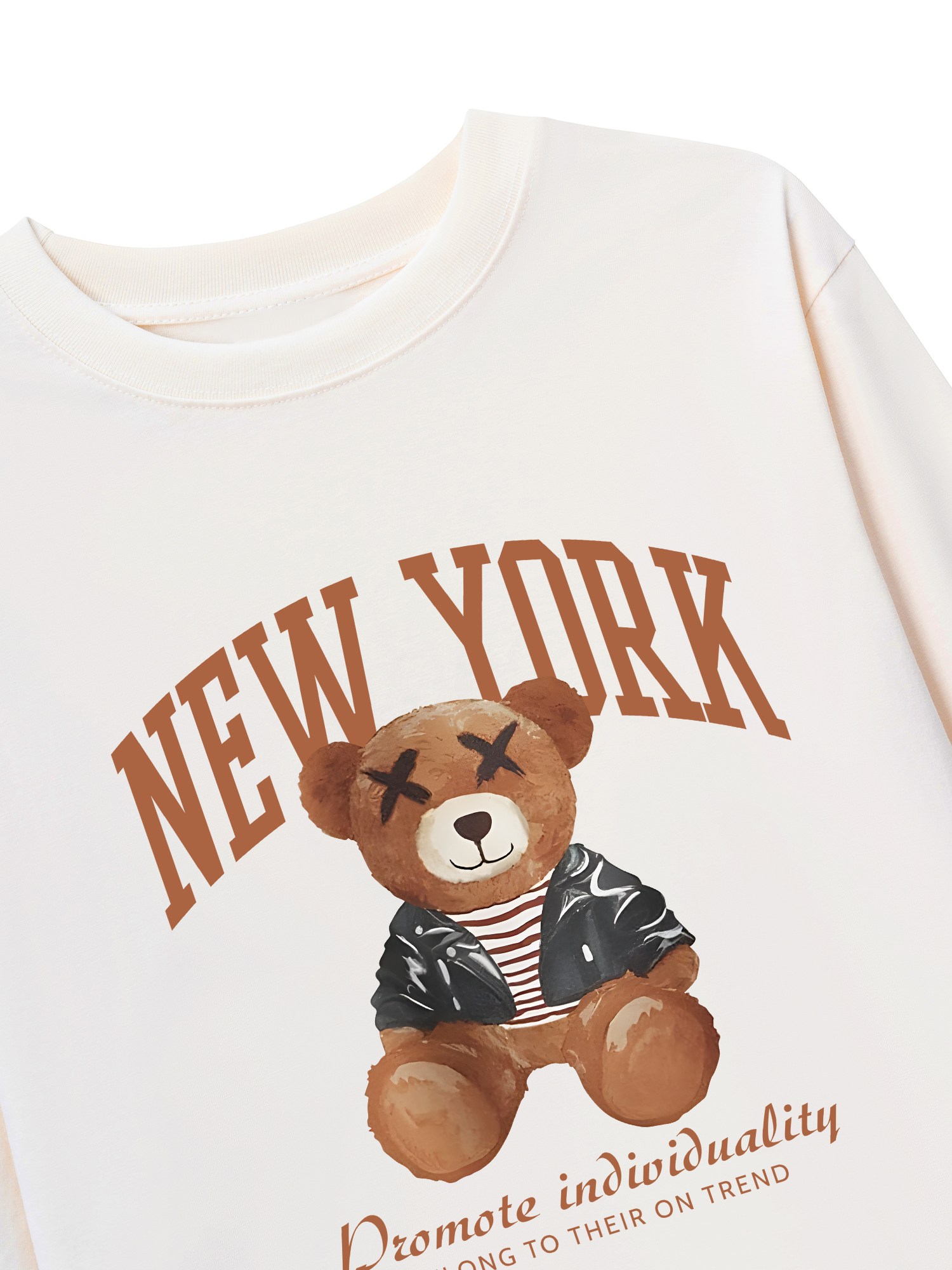 Áo Thun Dài Tay New York Teddy