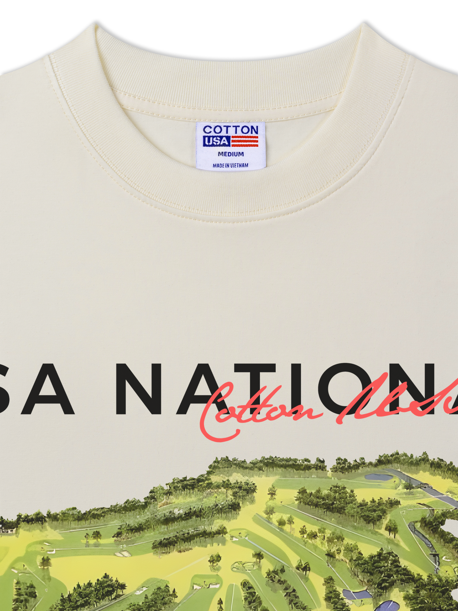 Áo Thun Relaxed Fit Golf National Master