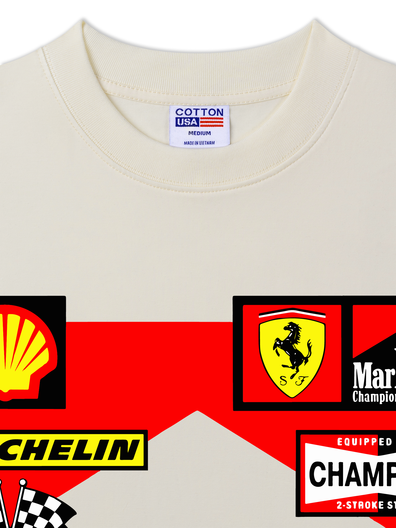 Áo Thun Relaxed Fit Marlboro Race Crew 90s