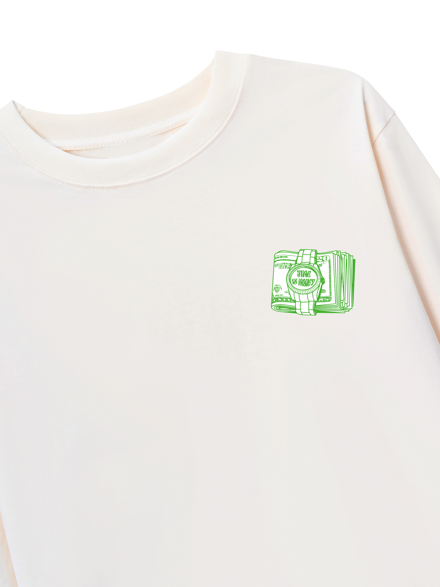 Áo Thun Dài Tay Money Is Time