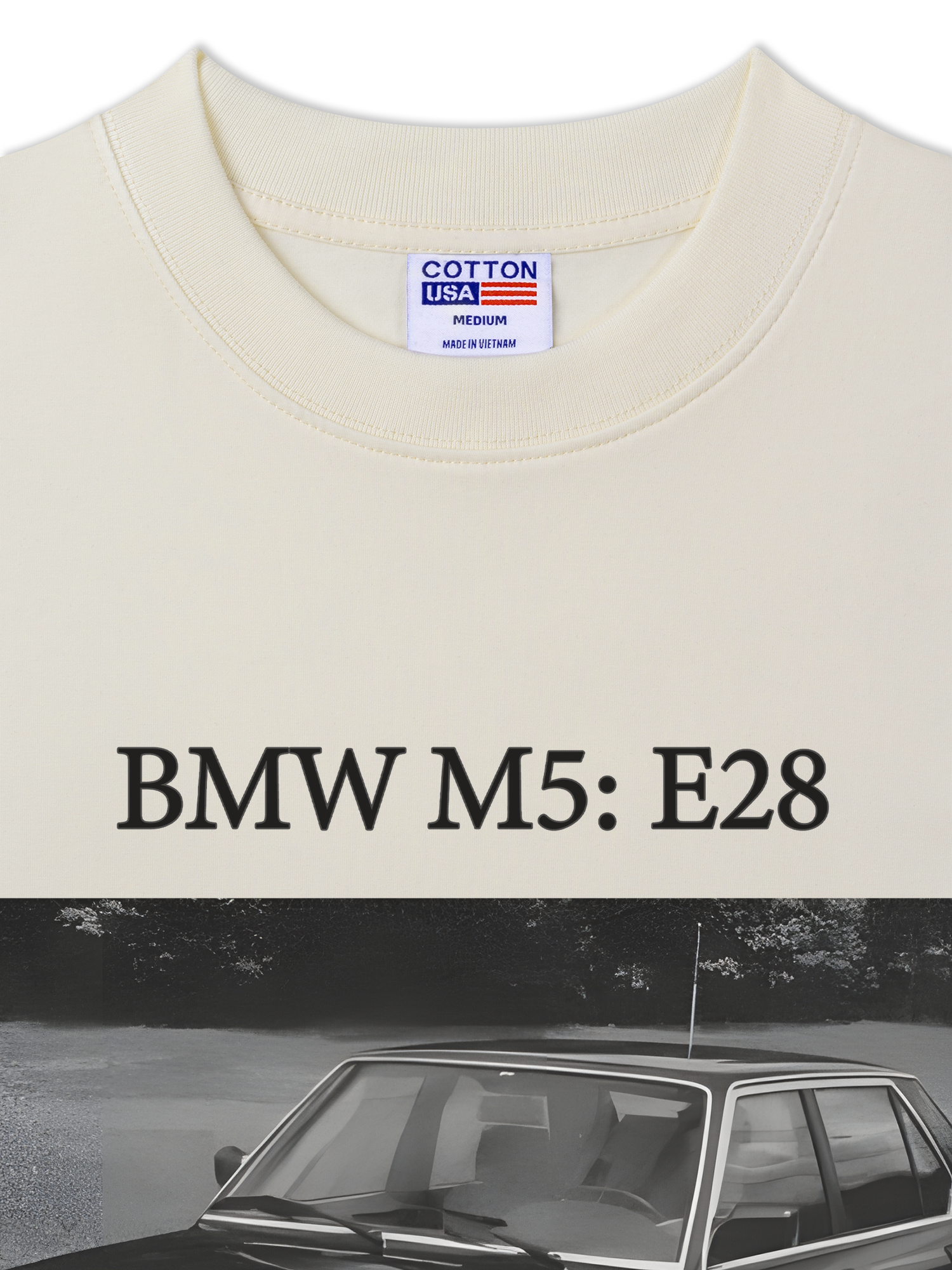 Áo Thun Relaxed Fit BMW M5 E28