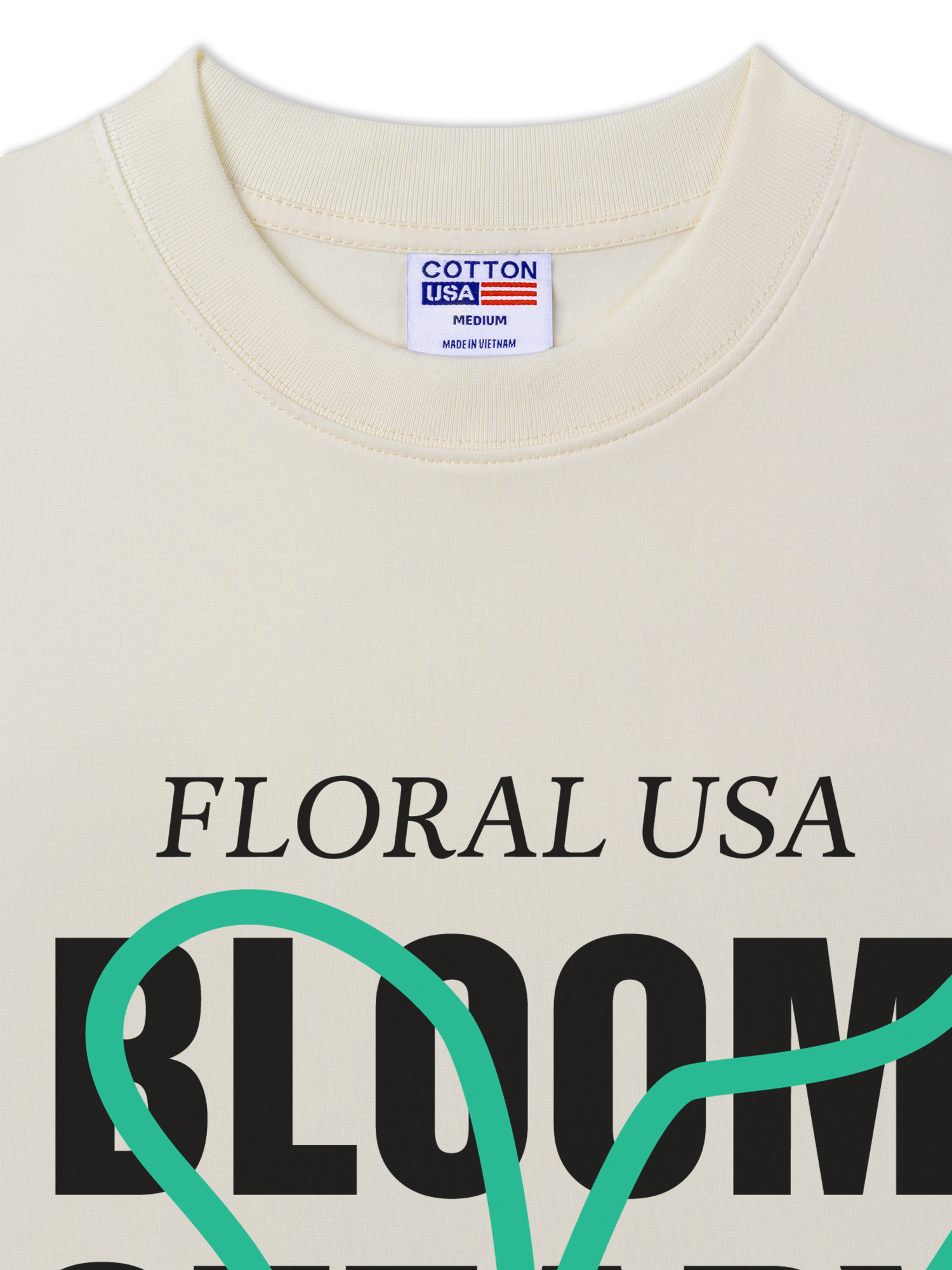 Áo Thun Relaxed Fit Floral Bloom Steady