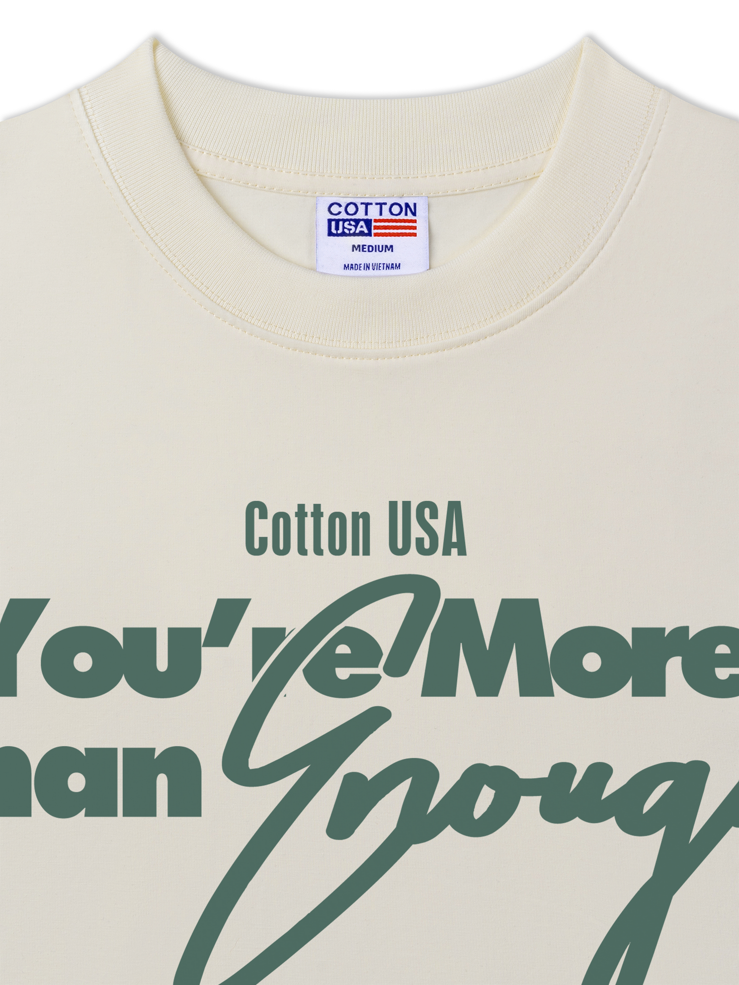 Áo Thun Relaxed Fit USA More Than Enough