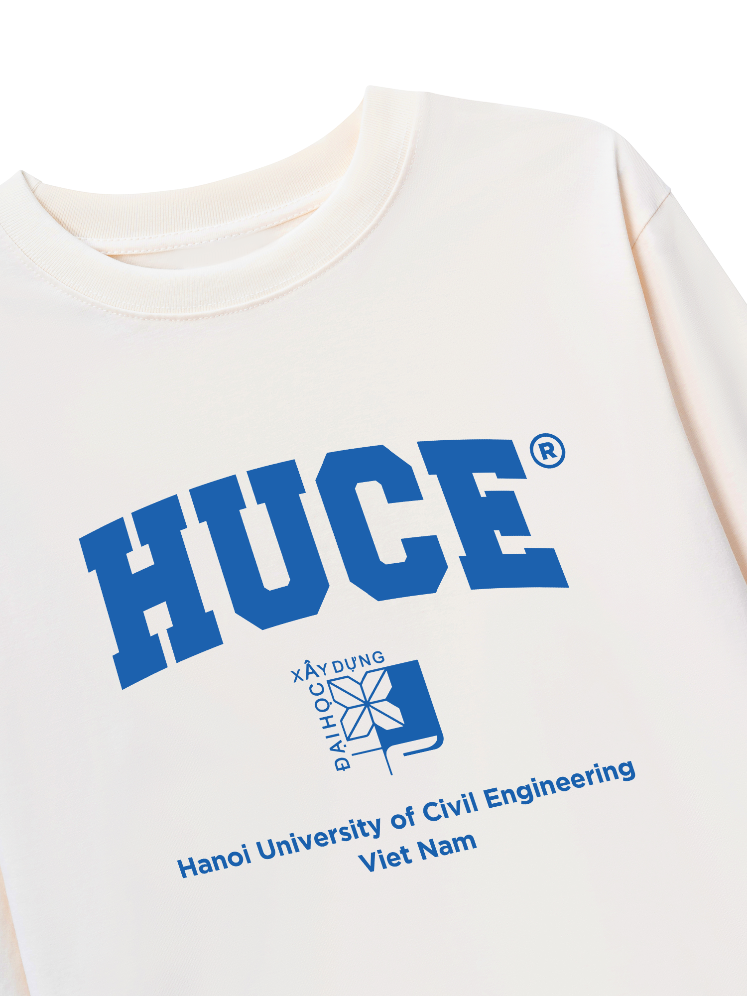 Áo Thun Dài Tay HUCE - Hanoi University of Civil Engineering