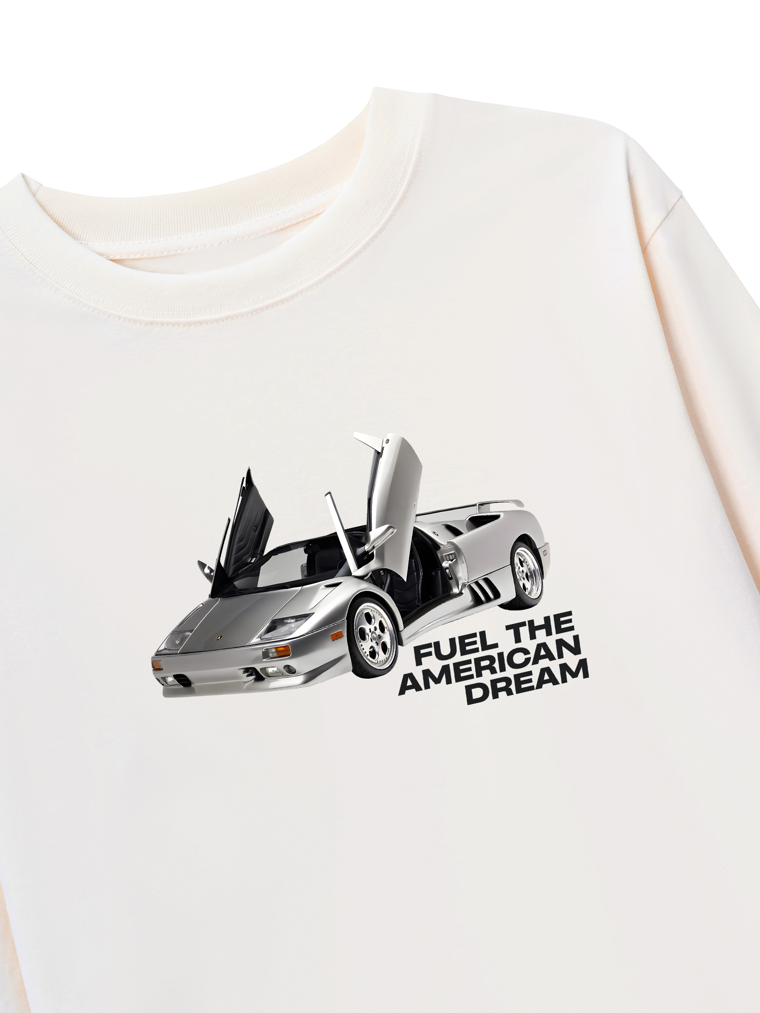 Áo Thun Dài Tay Lamborghini Fuel The American Dream