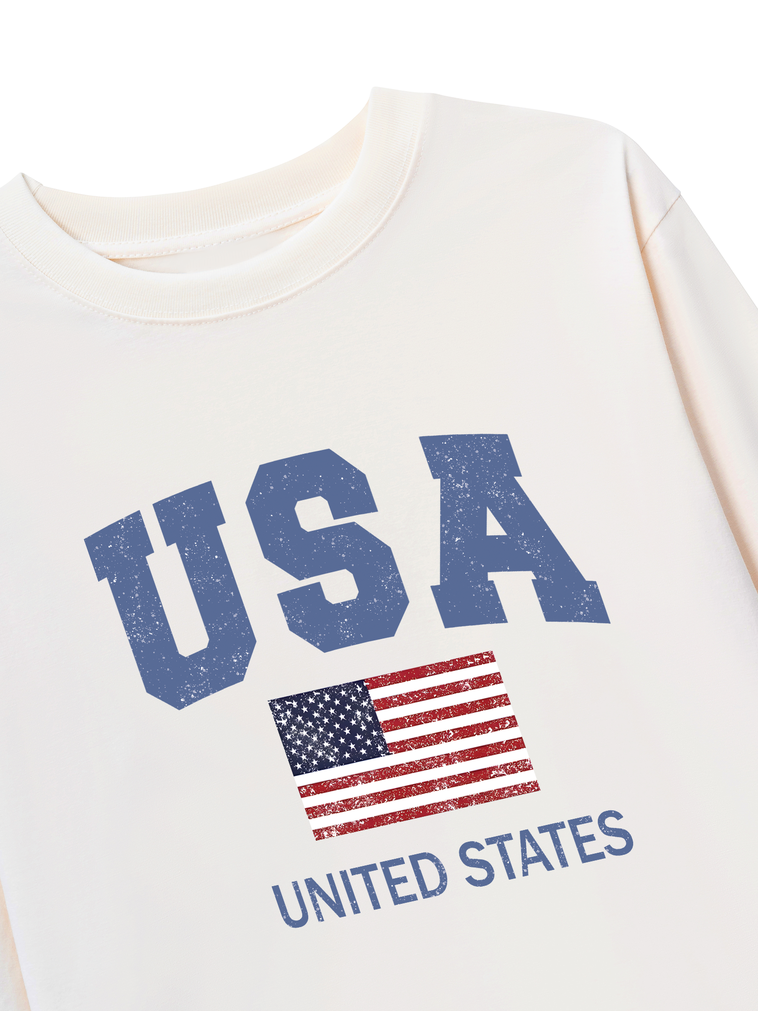 Áo Thun Dài Tay USA Vintage United State