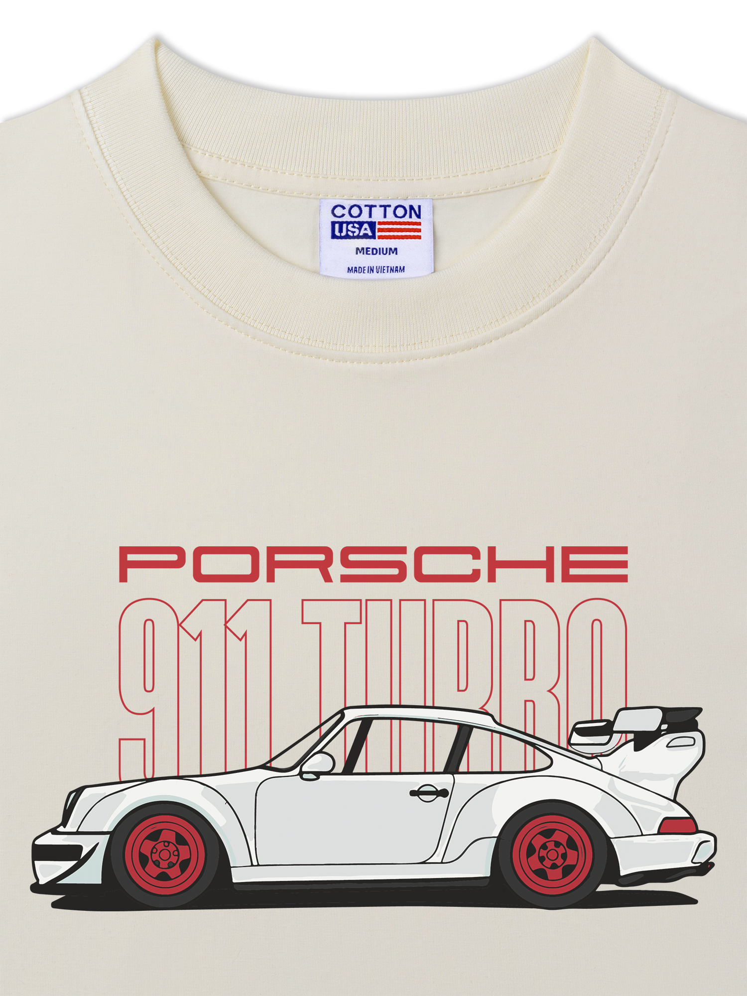 Áo Thun Relaxed Fit Porsche 911 Turbo