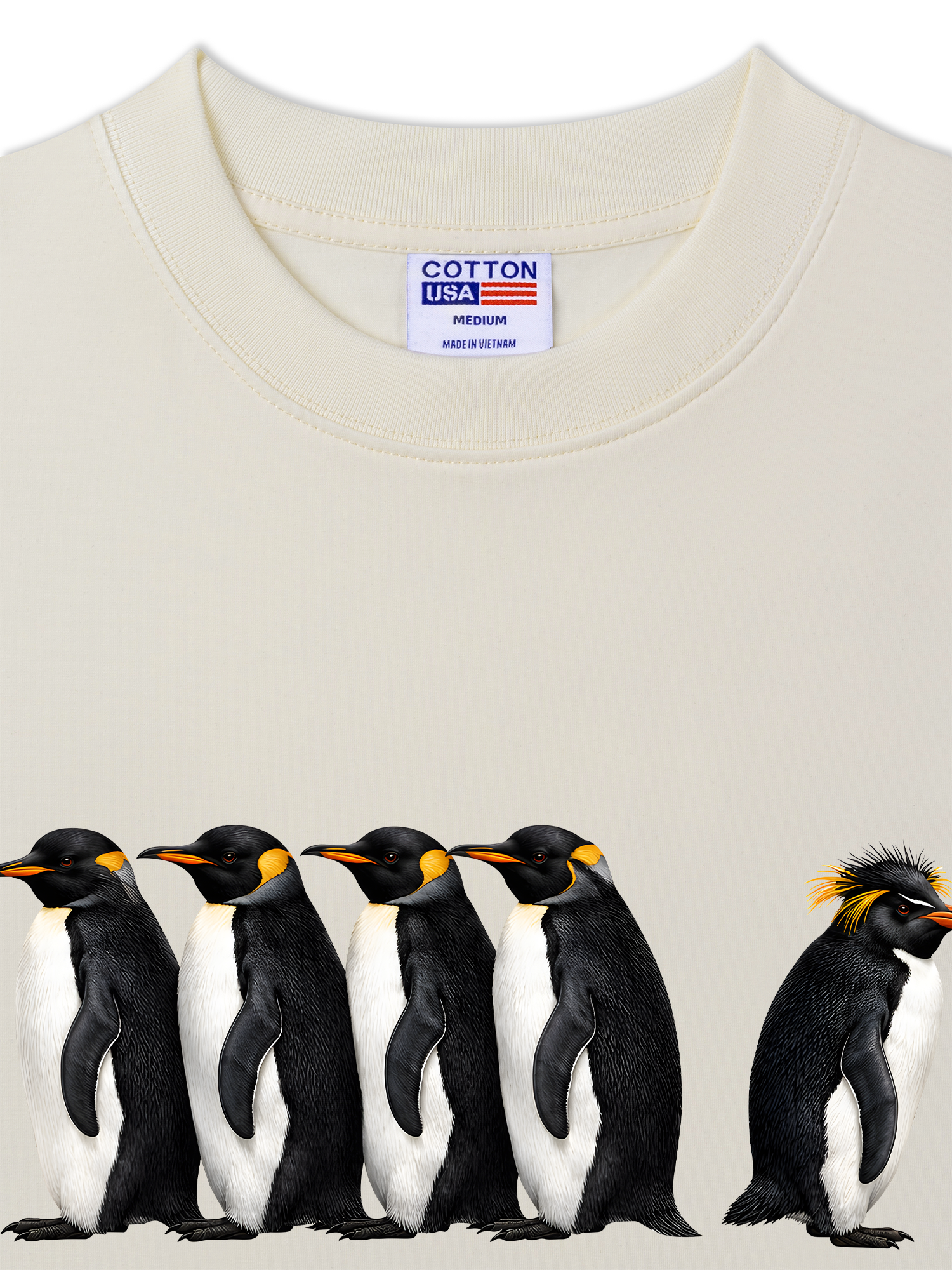 Áo Thun Relaxed Fit I Just Gotta Be Me Penguin