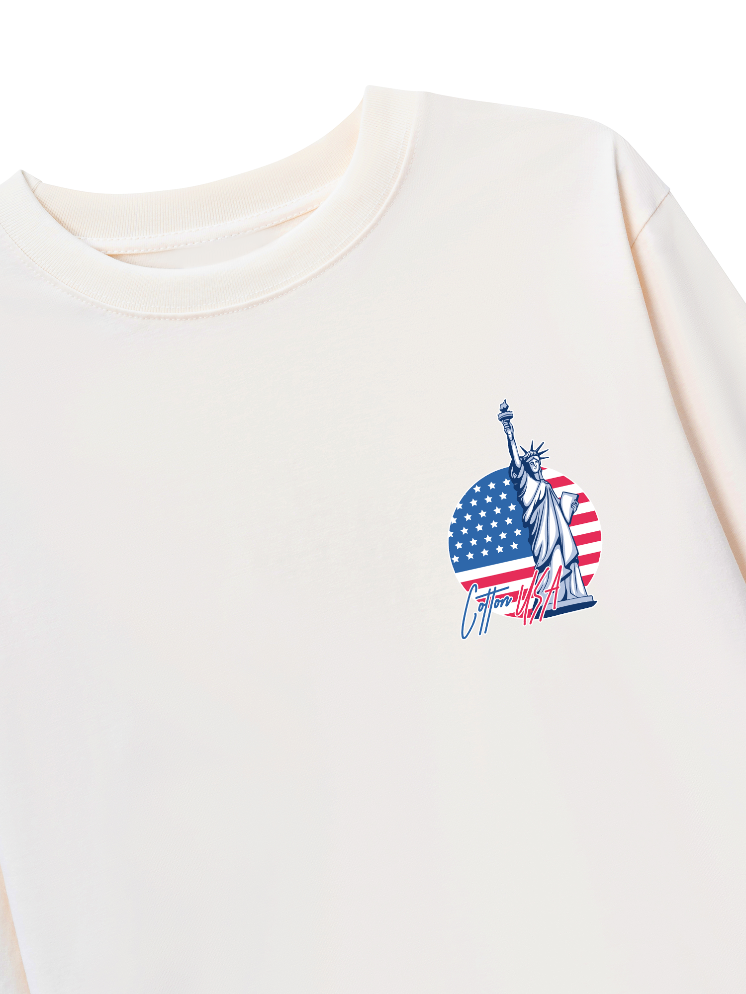 Áo Thun Dài Tay USA Statue Of Liberty