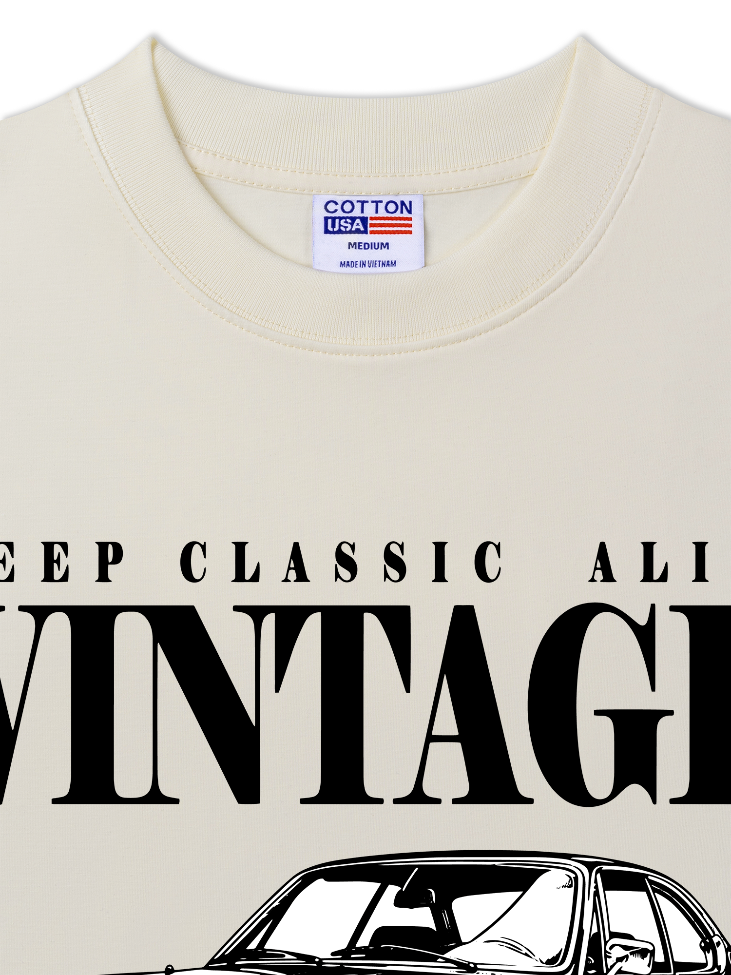 Áo Thun Relaxed Fit Keep Classic Alive