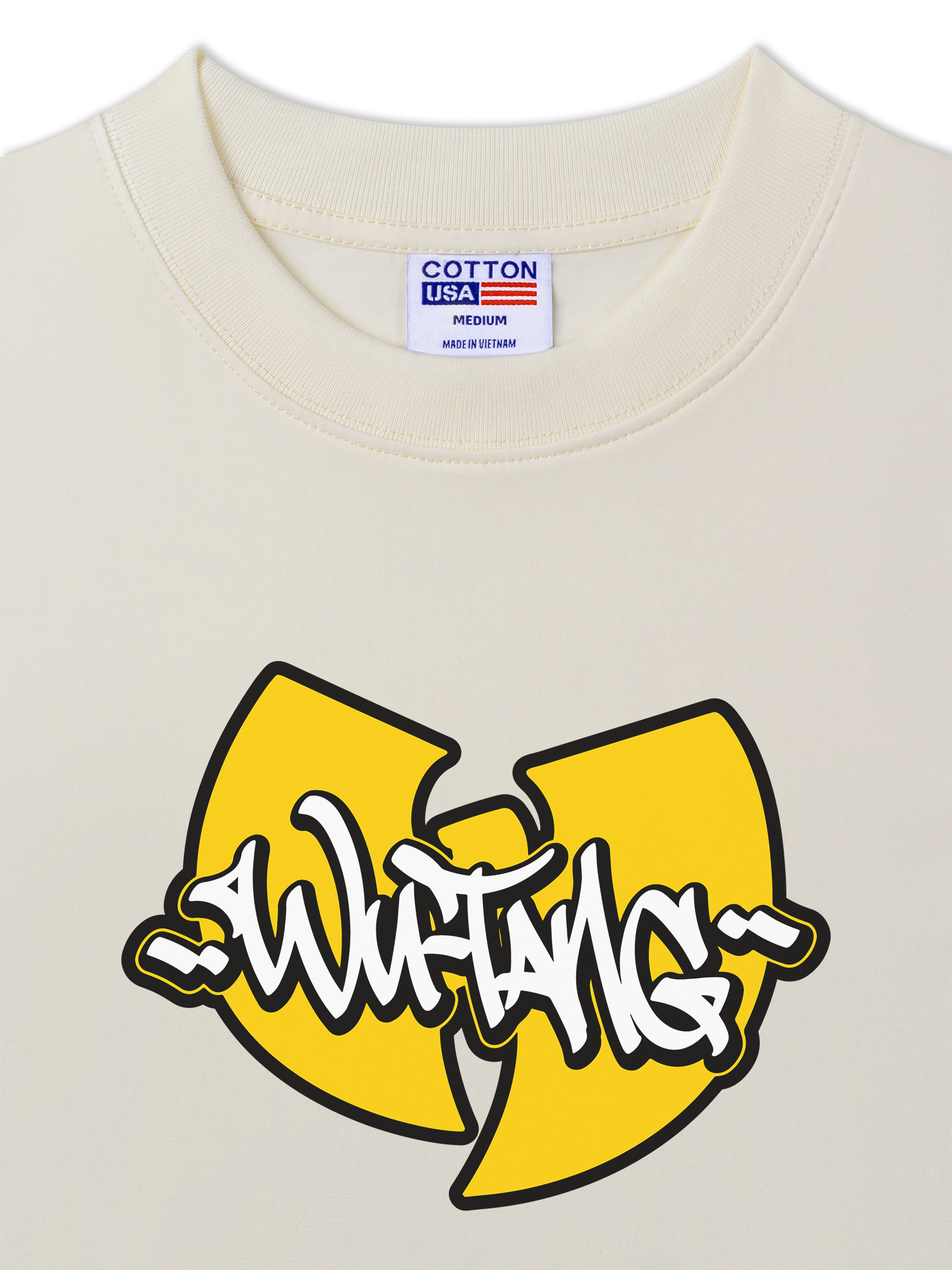 Áo Thun Relaxed Fit Rapper Wu-Tang Clan Logo