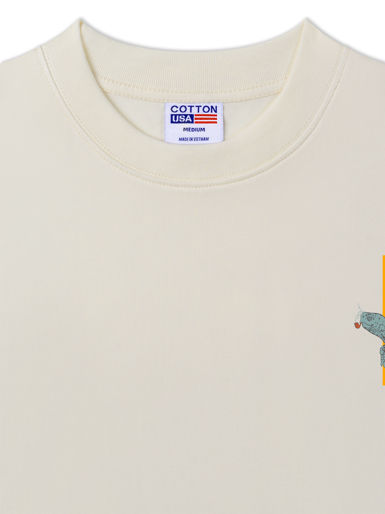 Áo Thun Relaxed Fit Wild Life Live Slow Die Slow