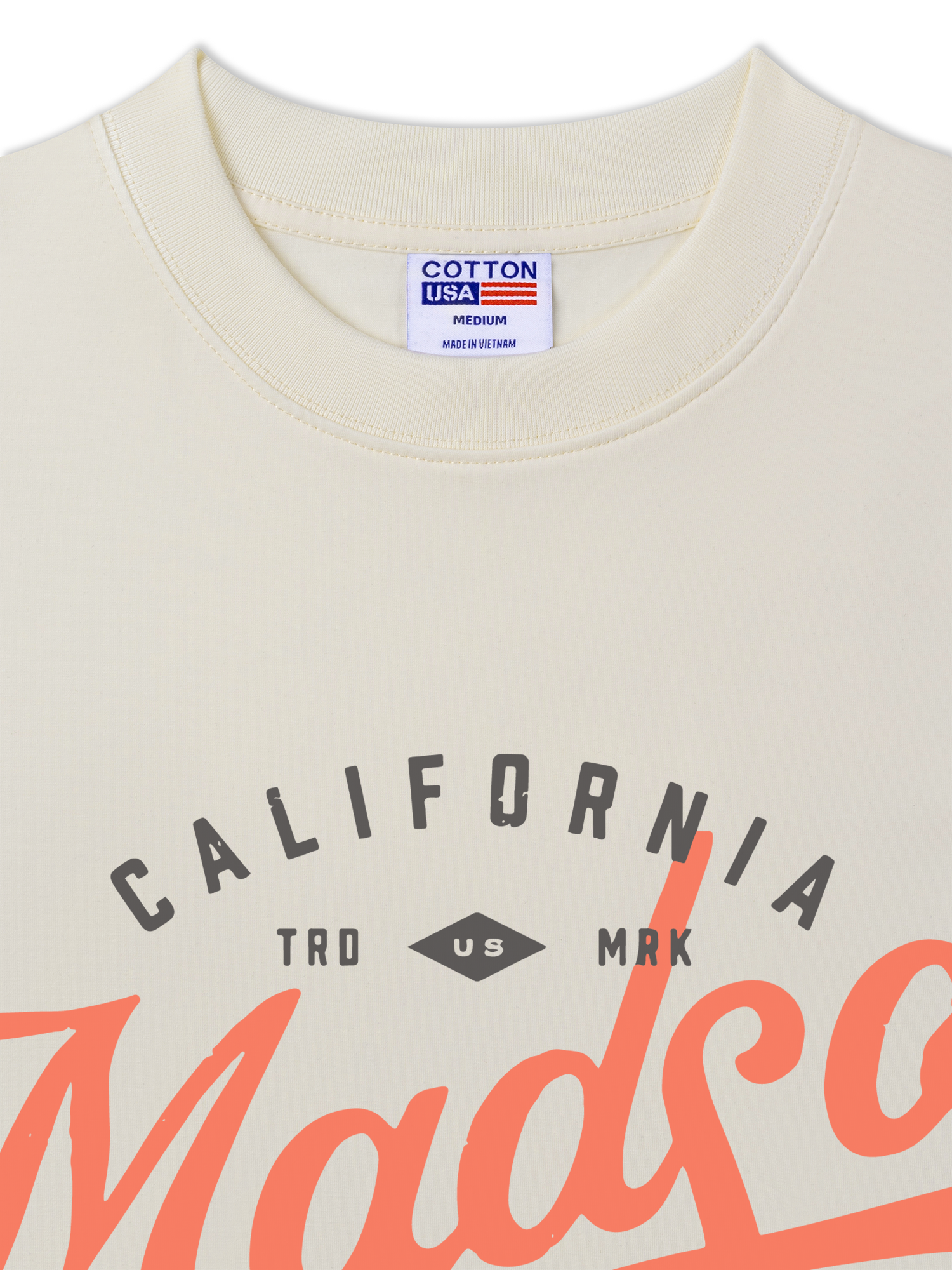 Áo Thun Relaxed Fit City Madson California