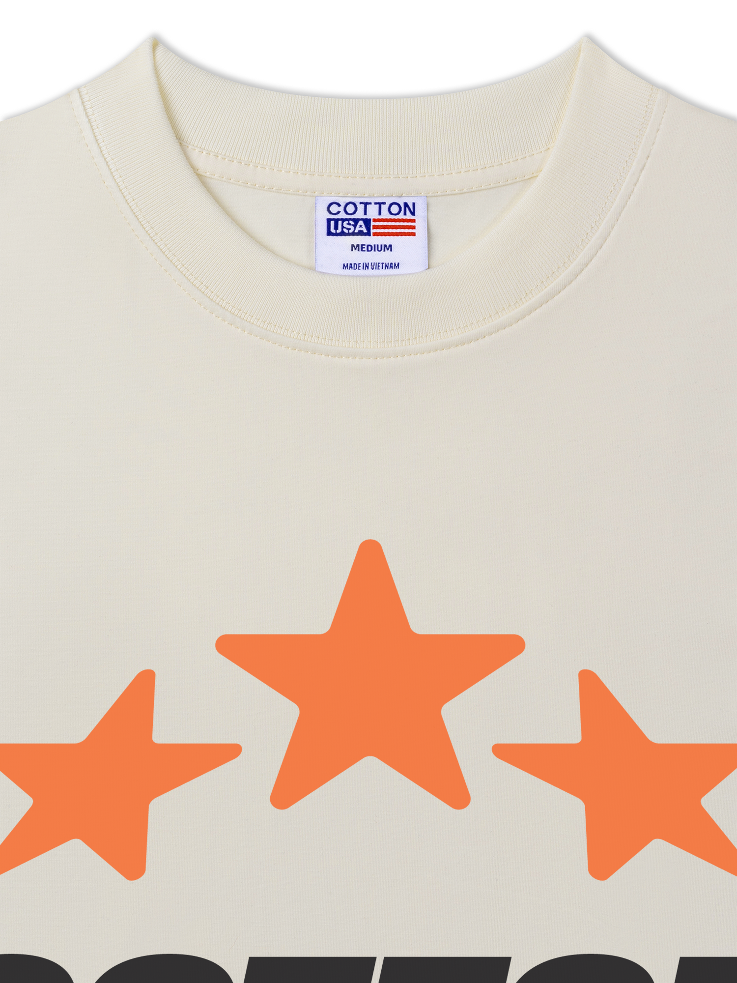 Áo Thun Relaxed Fit USA Fliction Star