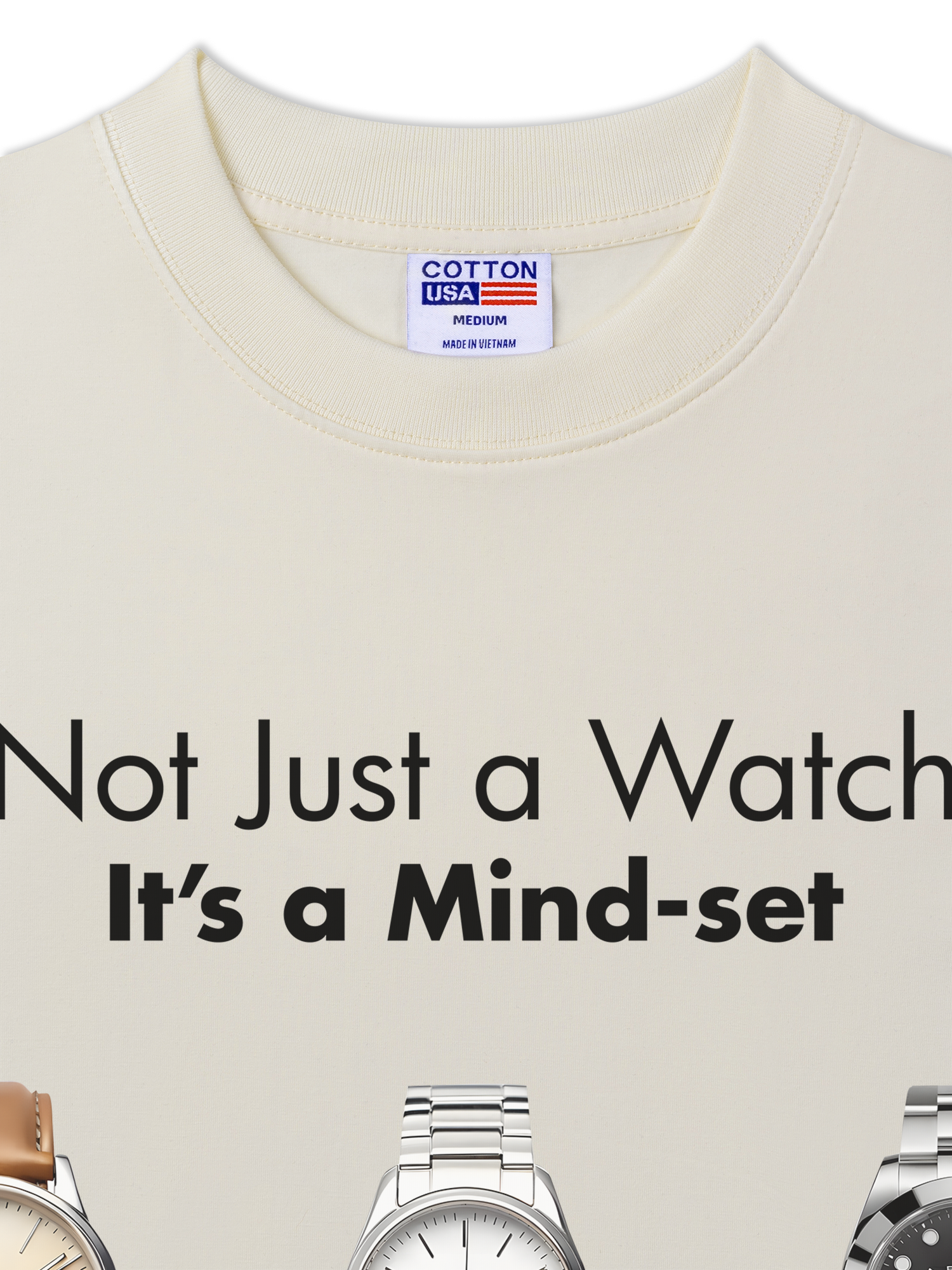 Áo Thun Relaxed Fit Watch It's A Mindset