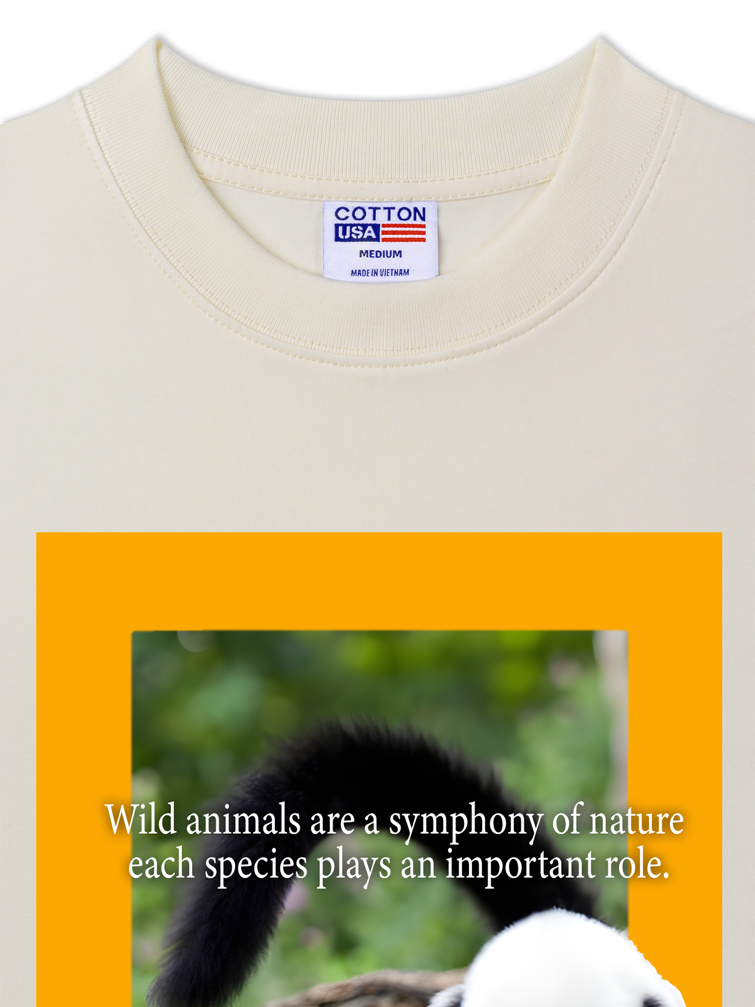 Áo Thun Relaxed Fit Wild Life Symphony Of Nature