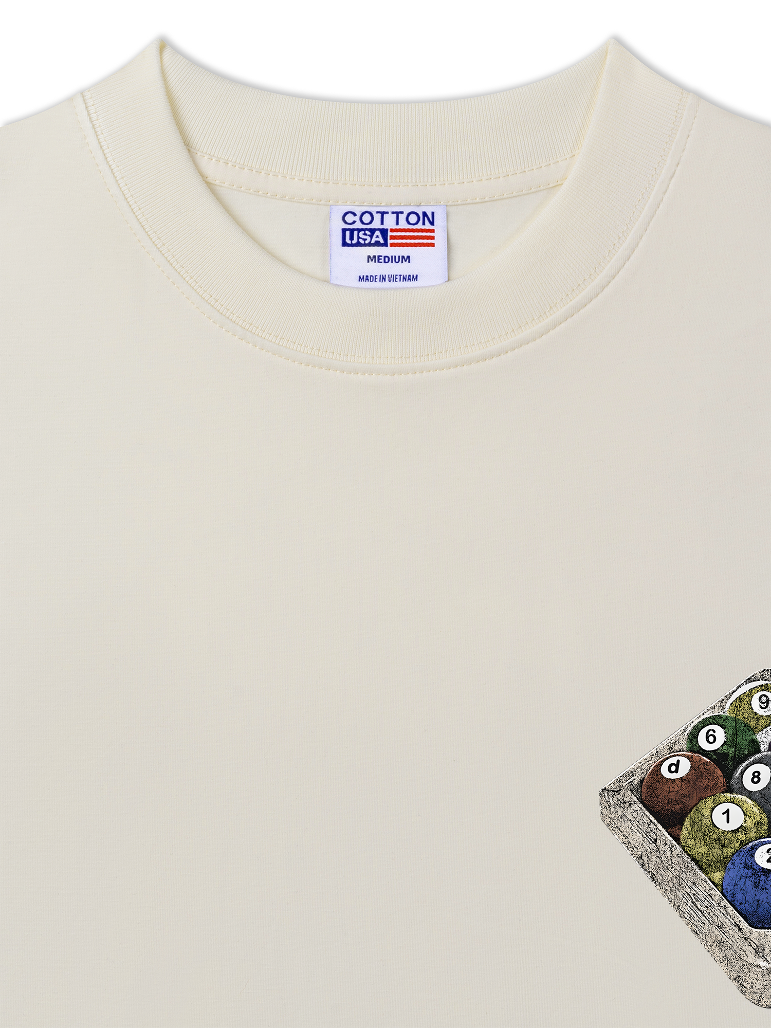 Áo Thun Relaxed Fit Billiards Rack ‘Em Up