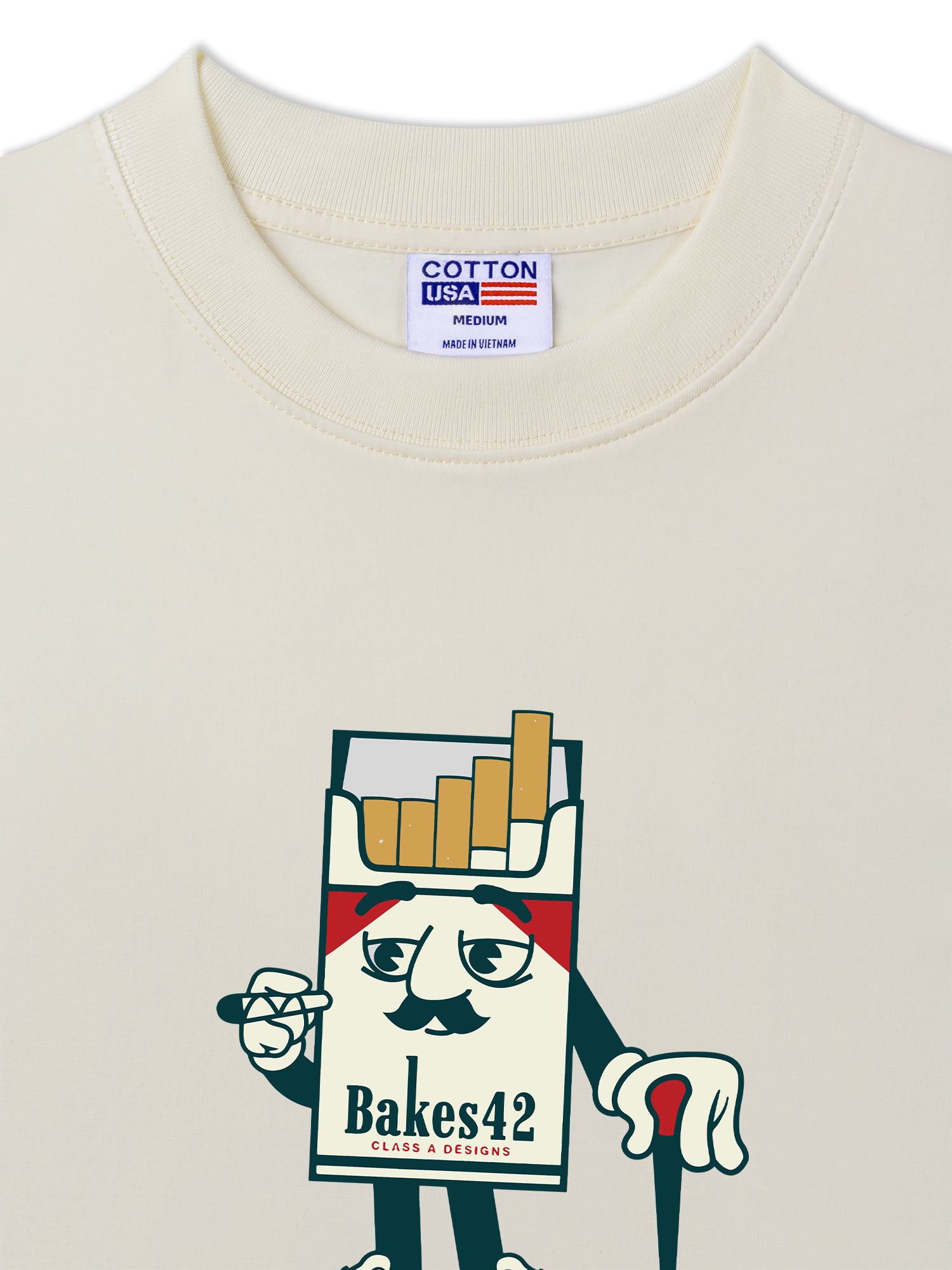 Áo Thun Relaxed Fit Marlboro Bakes 42 Mascot