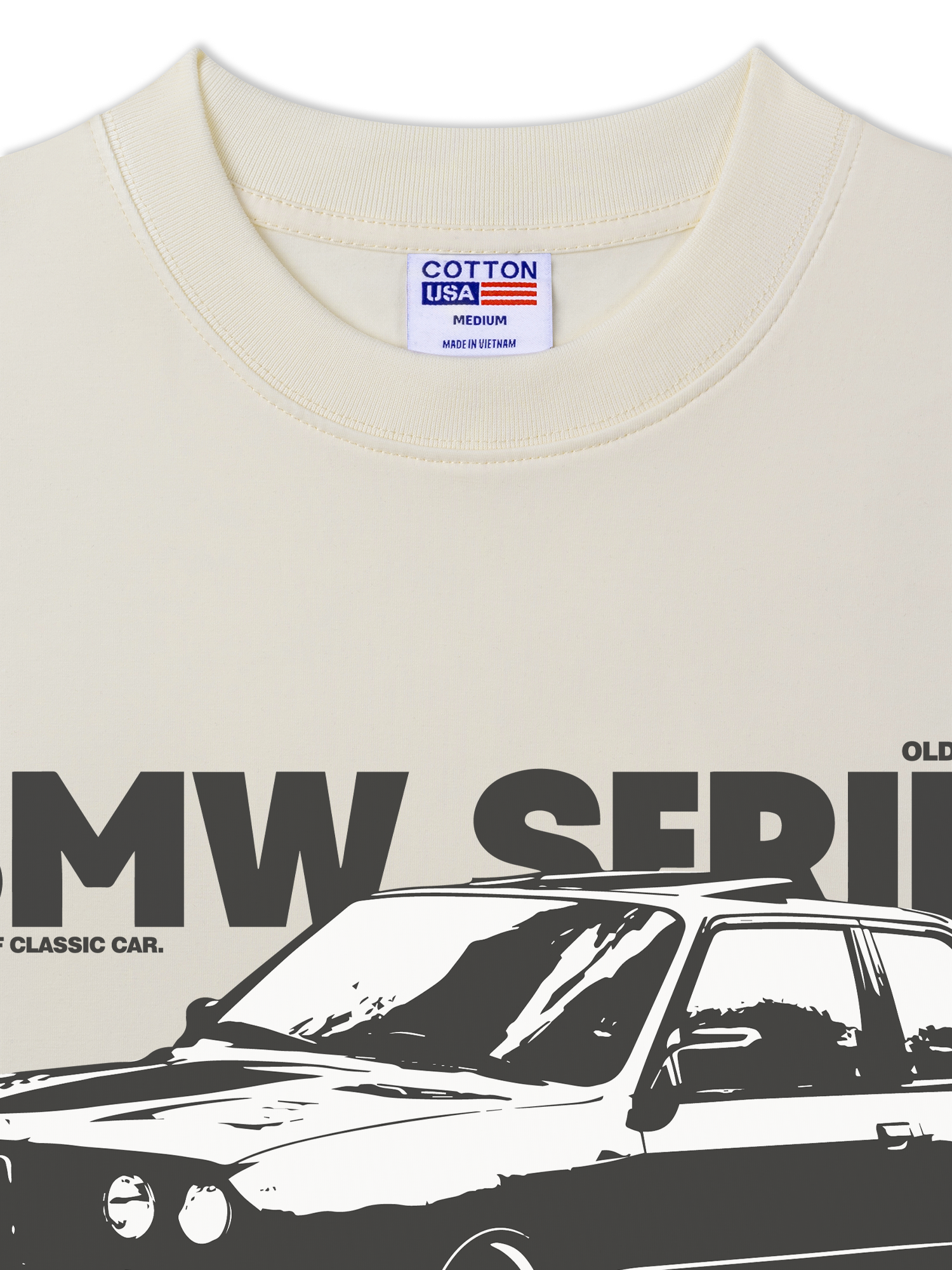 Áo Thun Relaxed Fit BMW Series Old But Gold