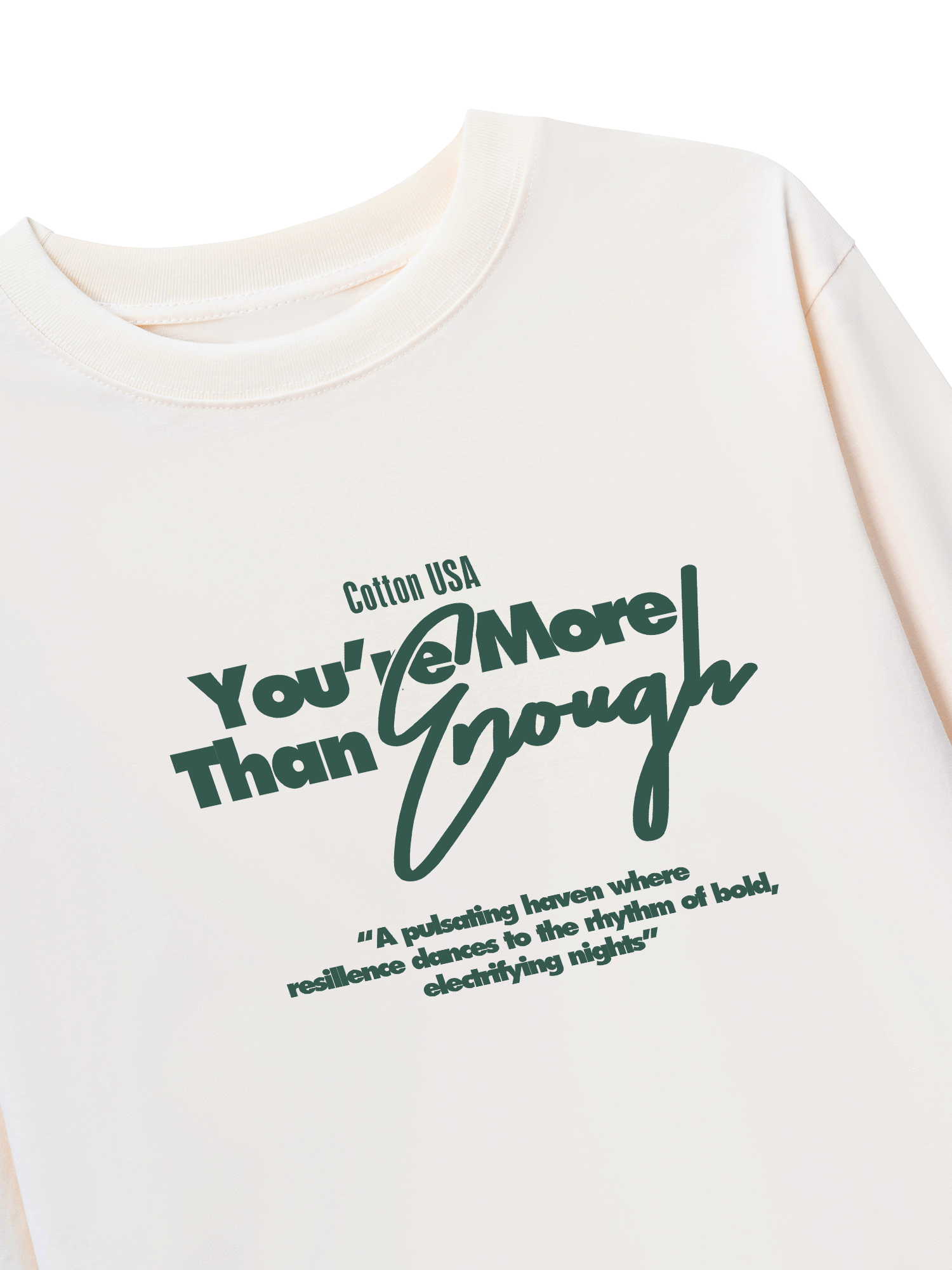 Áo Thun Dài Tay USA More Than Enough