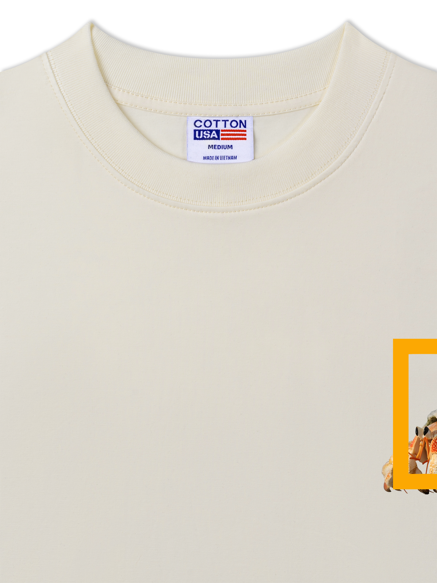 Áo Thun Relaxed Fit Wild Life Hermit Crab