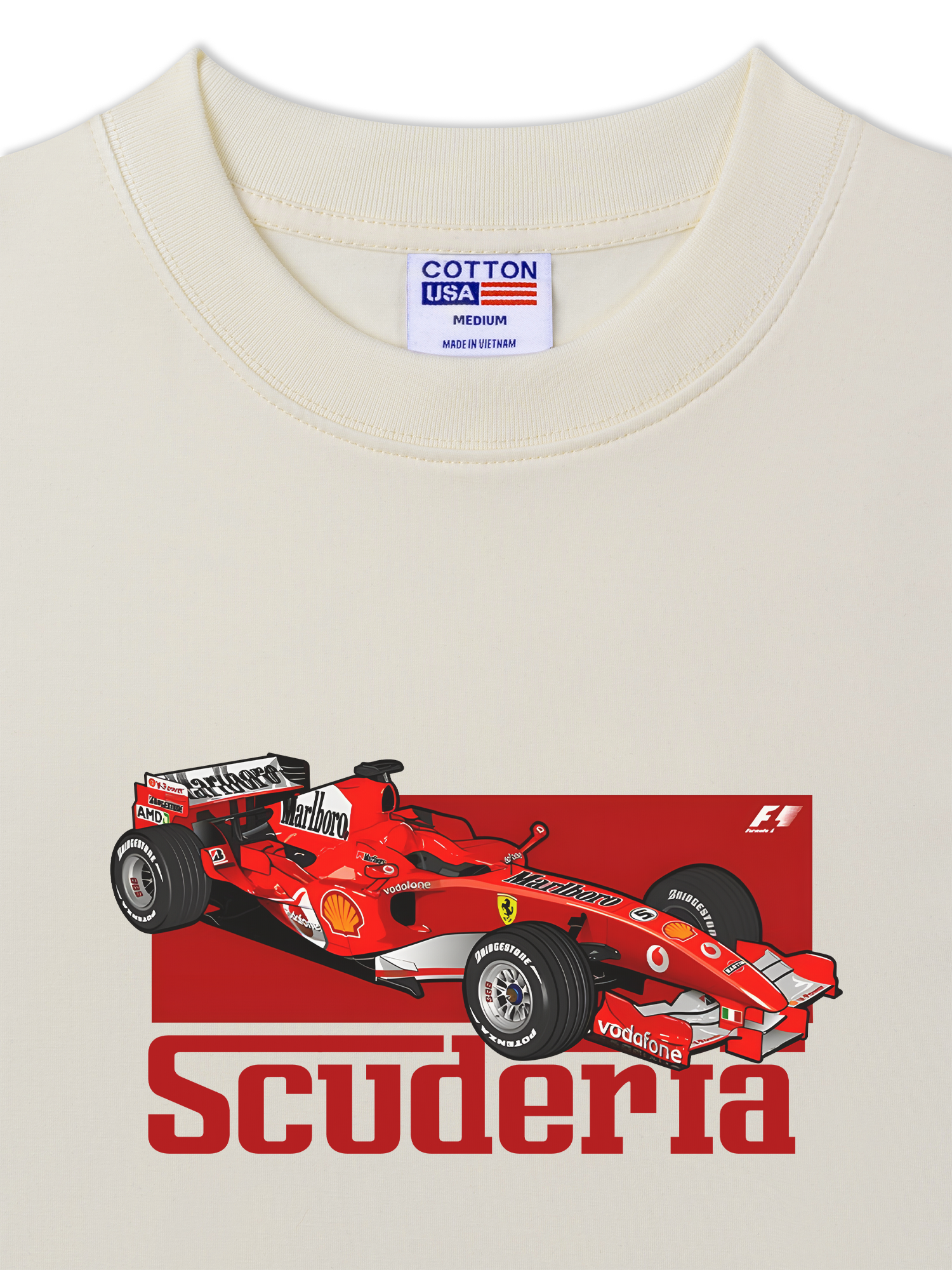 Áo Thun Relaxed Fit Ferrari Scuderia Race