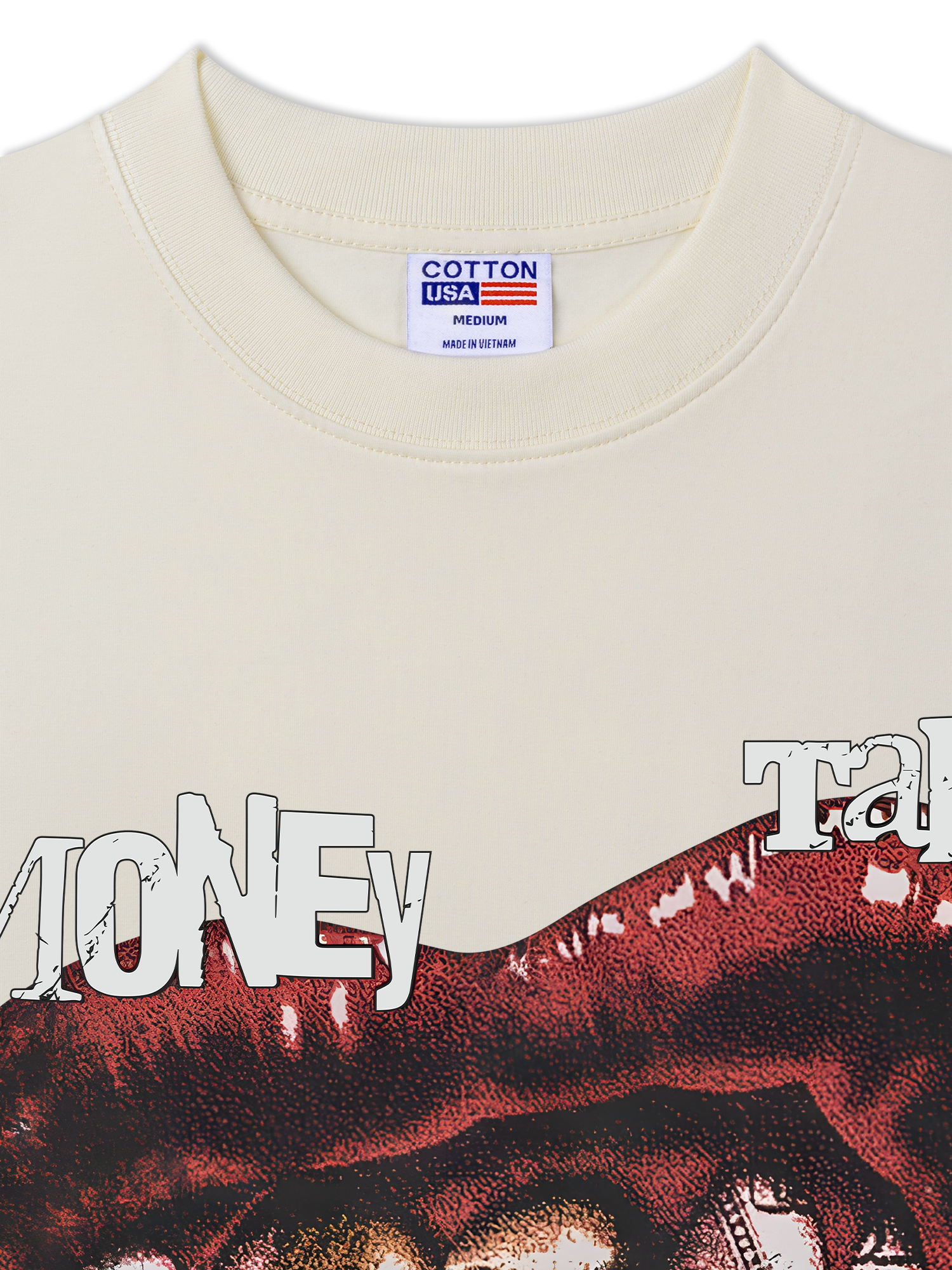 Áo Thun Relaxed Fit Money Juicy Lips