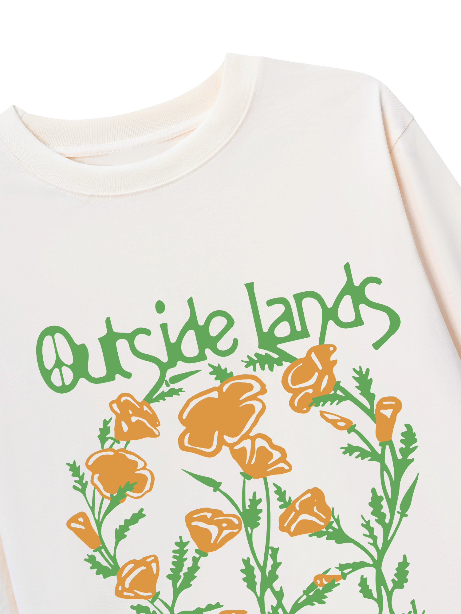 Áo Thun Dài Tay Floral Outside Lands