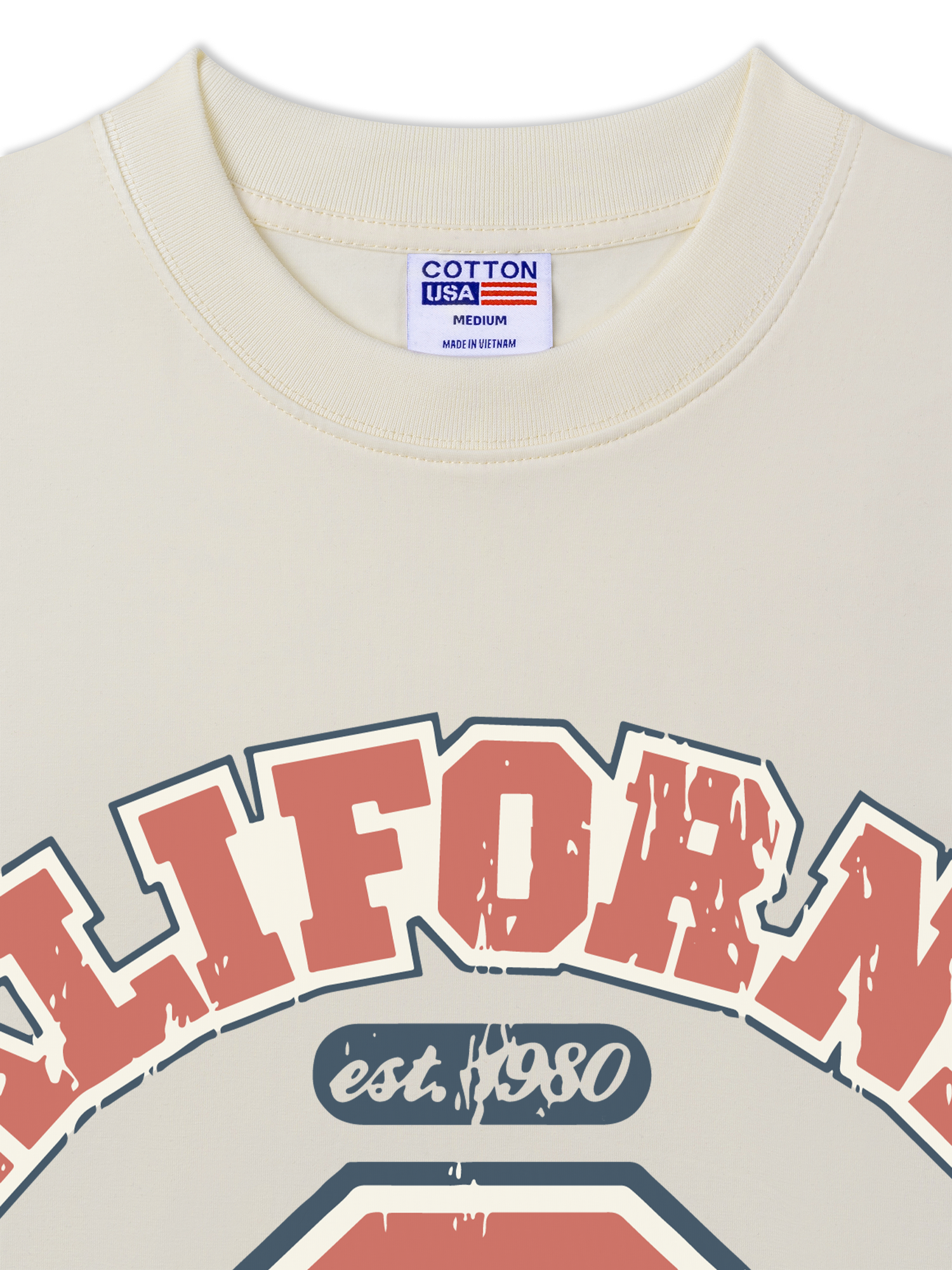 Áo Thun Relaxed Fit City Beverly Hills Cali