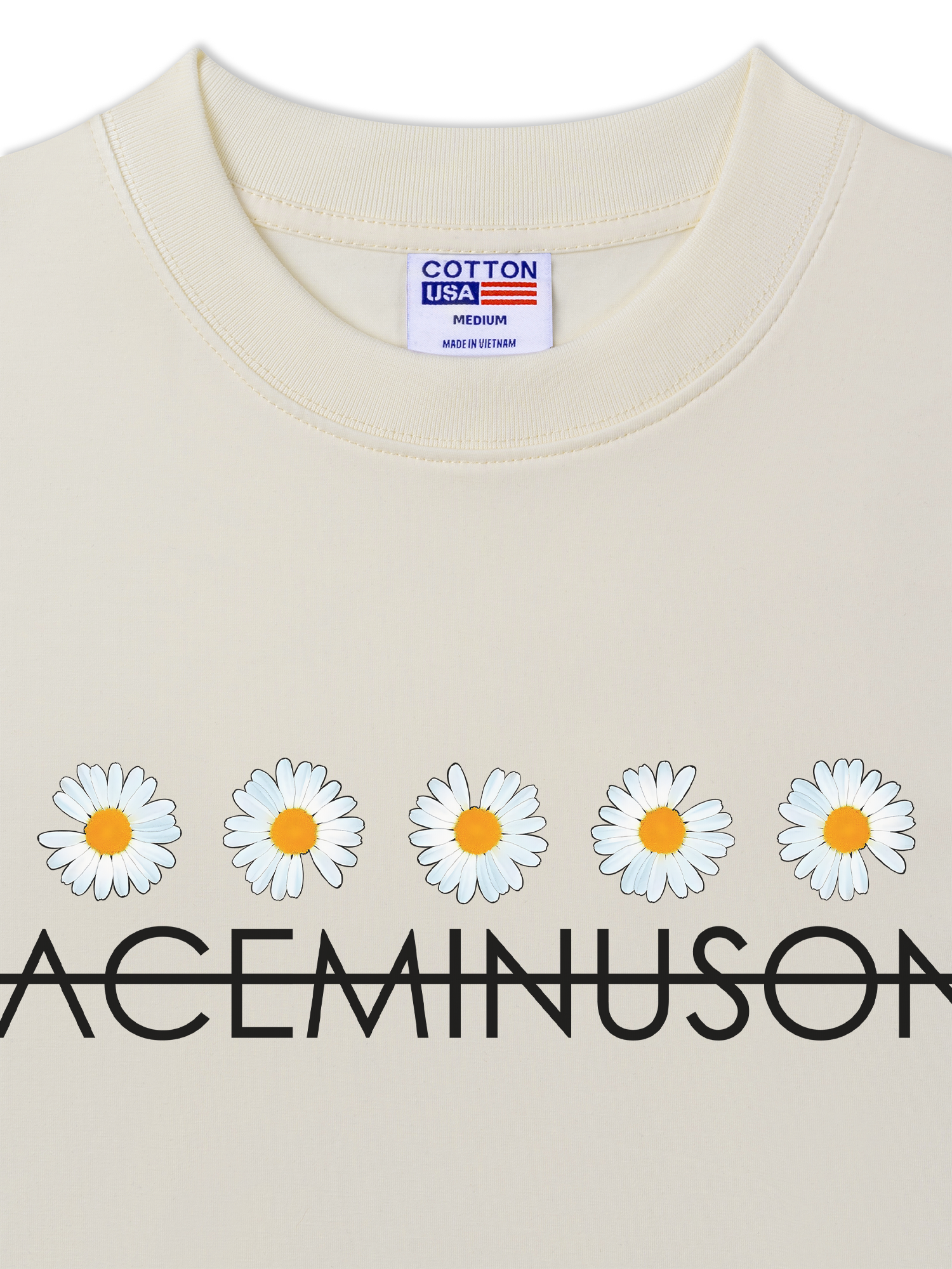 Áo Thun Relaxed Fit Floral Daisy Line