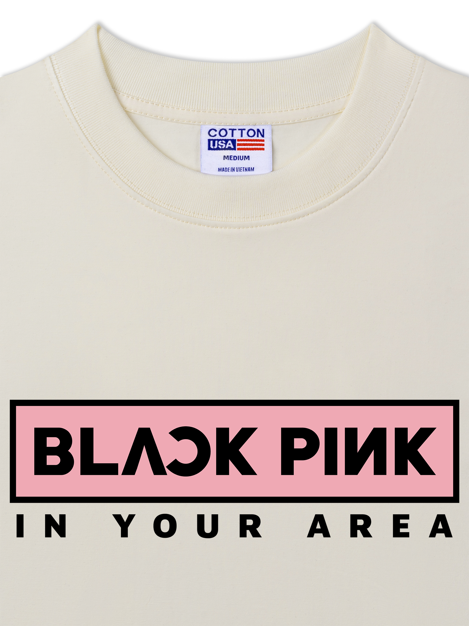 Áo Thun Relaxed Fit Idols Black Pink Jisoo
