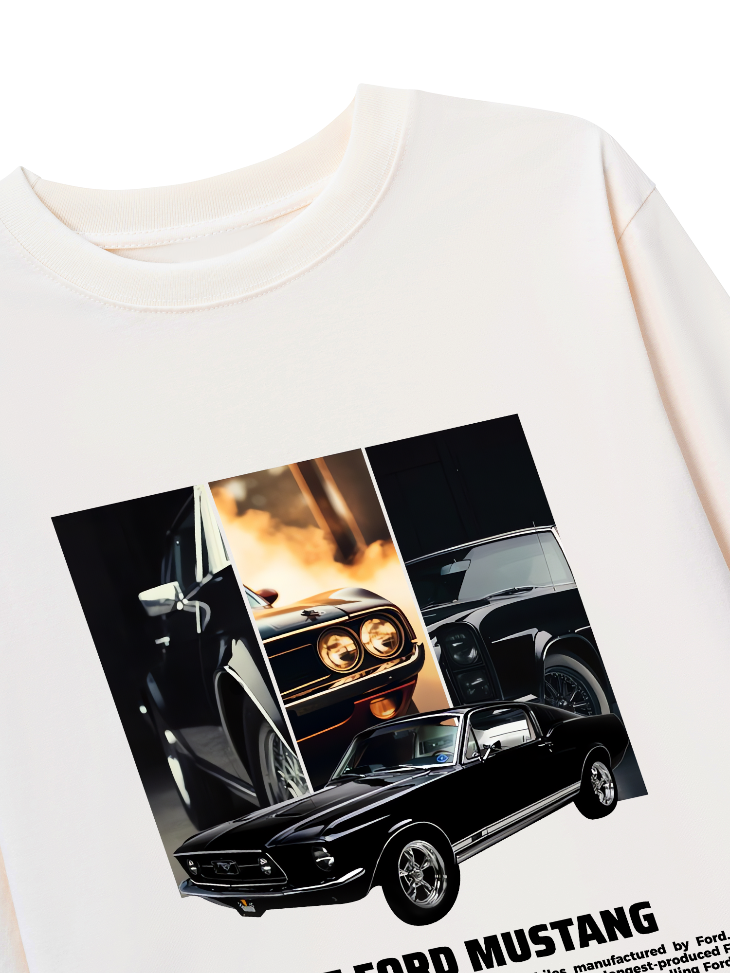 Áo Thun Dài Tay Ford Mustang 1967