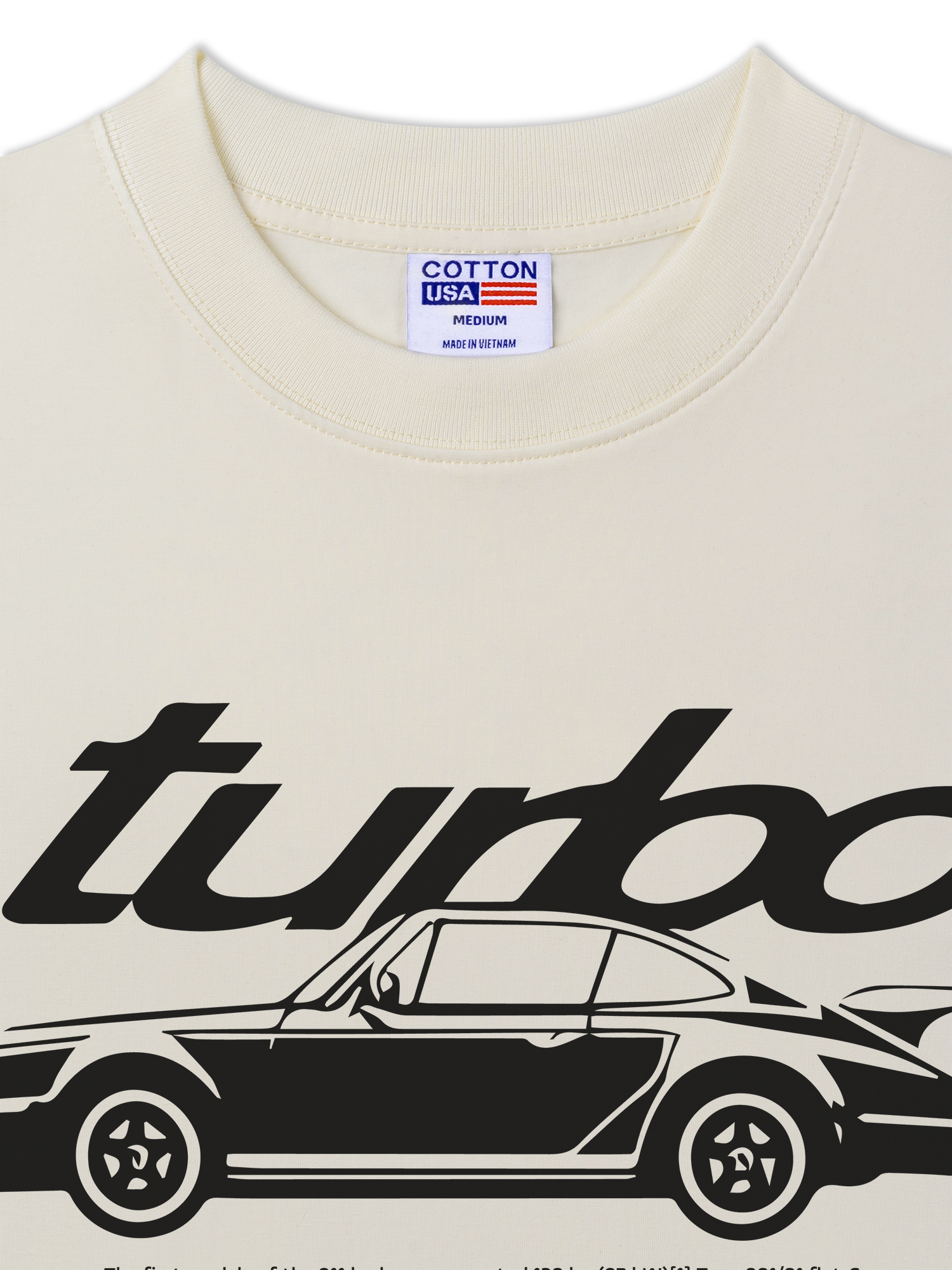 Áo Thun Relaxed Fit Porsche Classic 911 Turbo