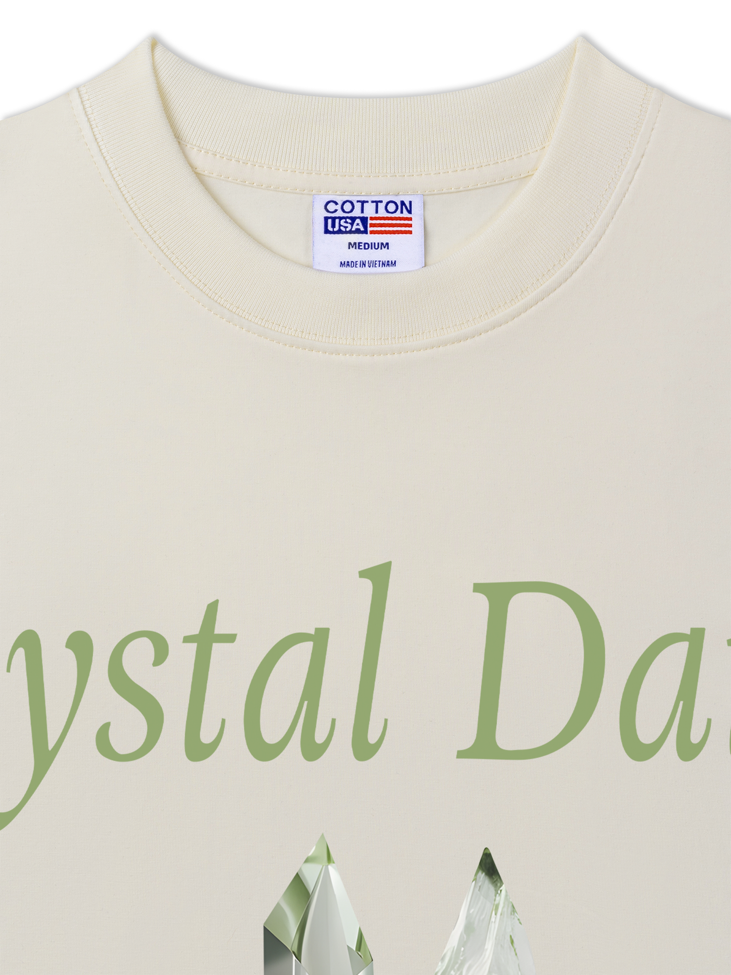 Áo Thun Relaxed Fit Floral Crytsal Daisy