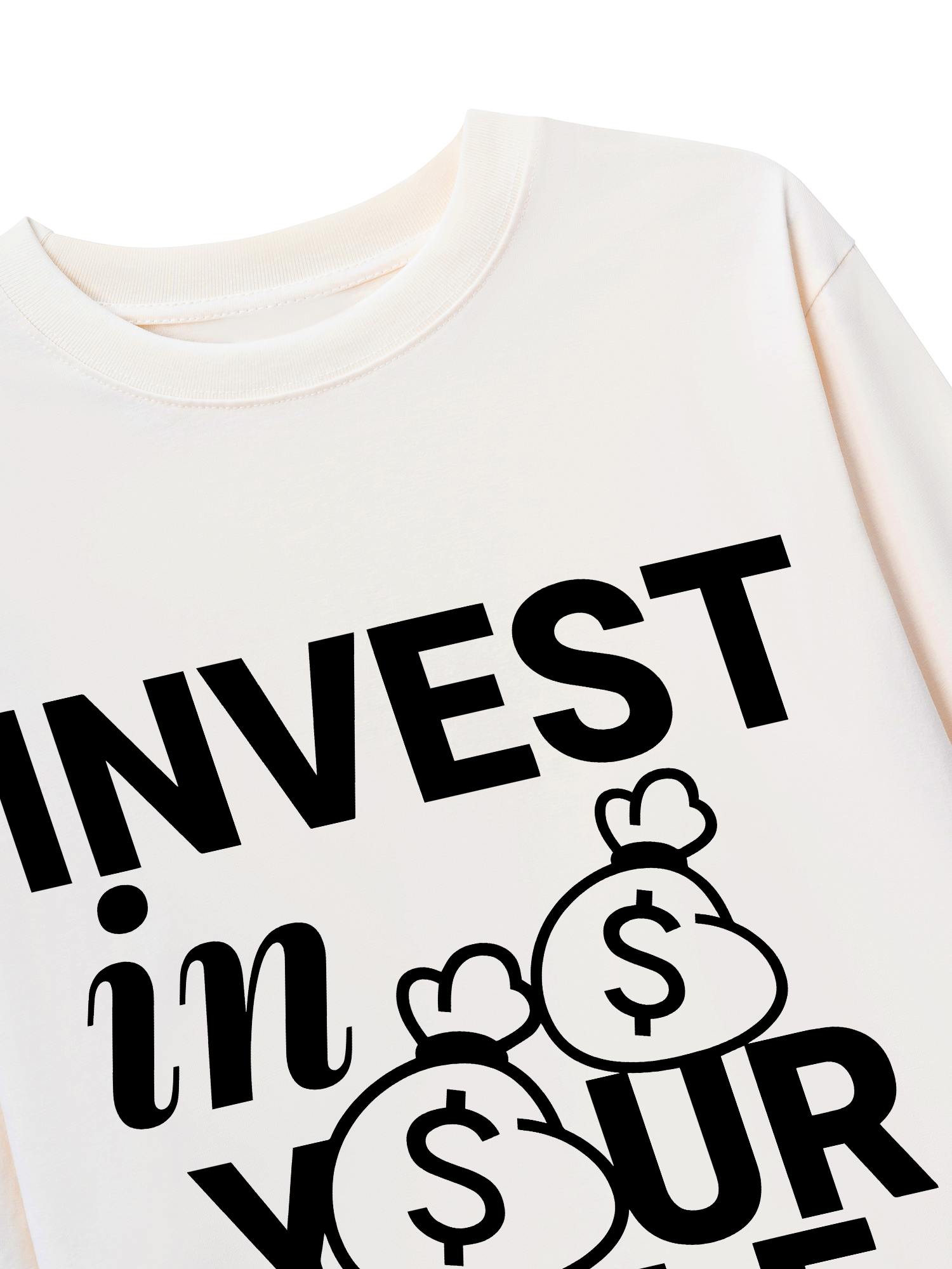 Áo Thun Dài Tay Money Invest In Yourself