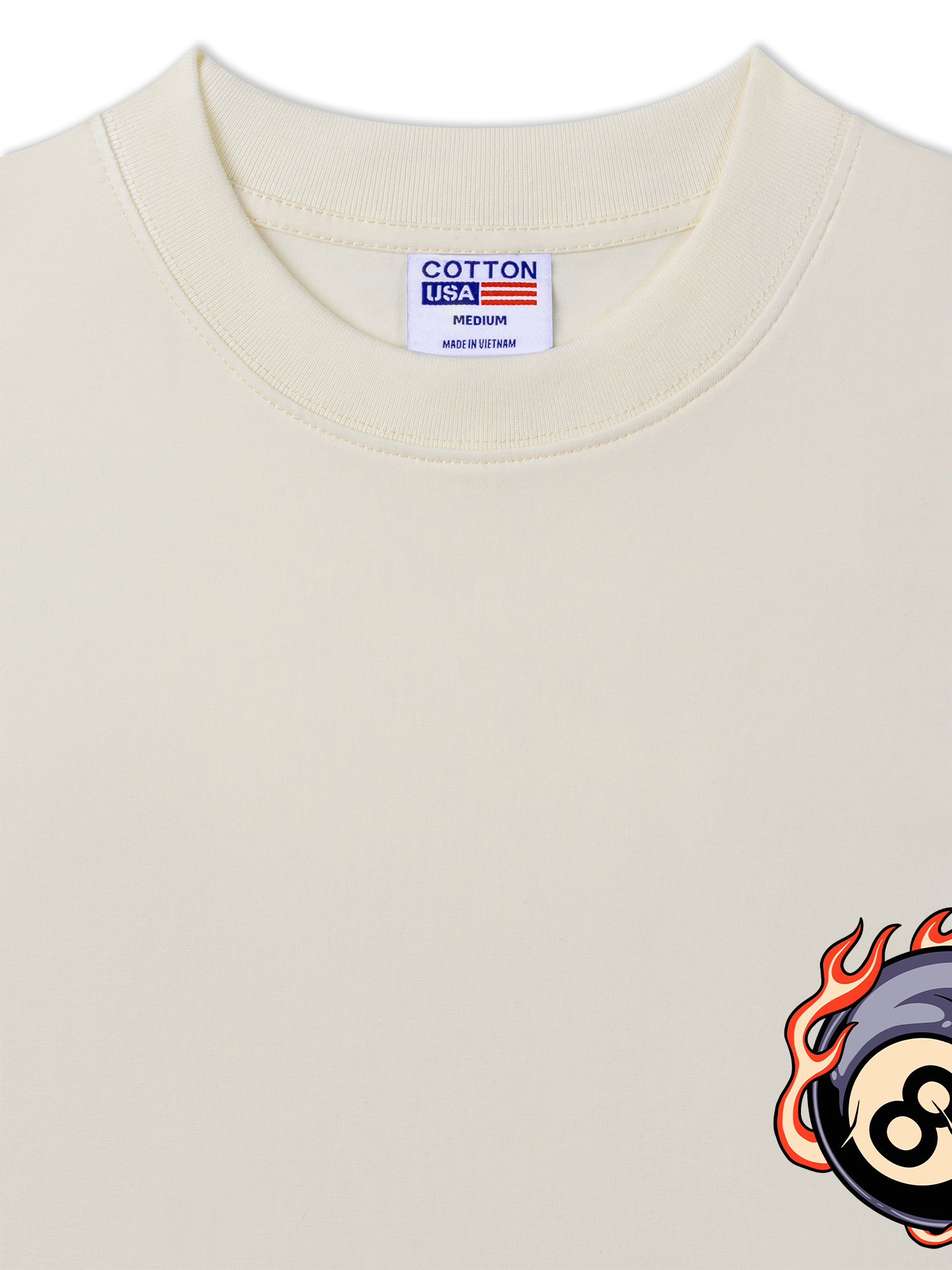 Áo Thun Relaxed Fit Billiards Flame Eight