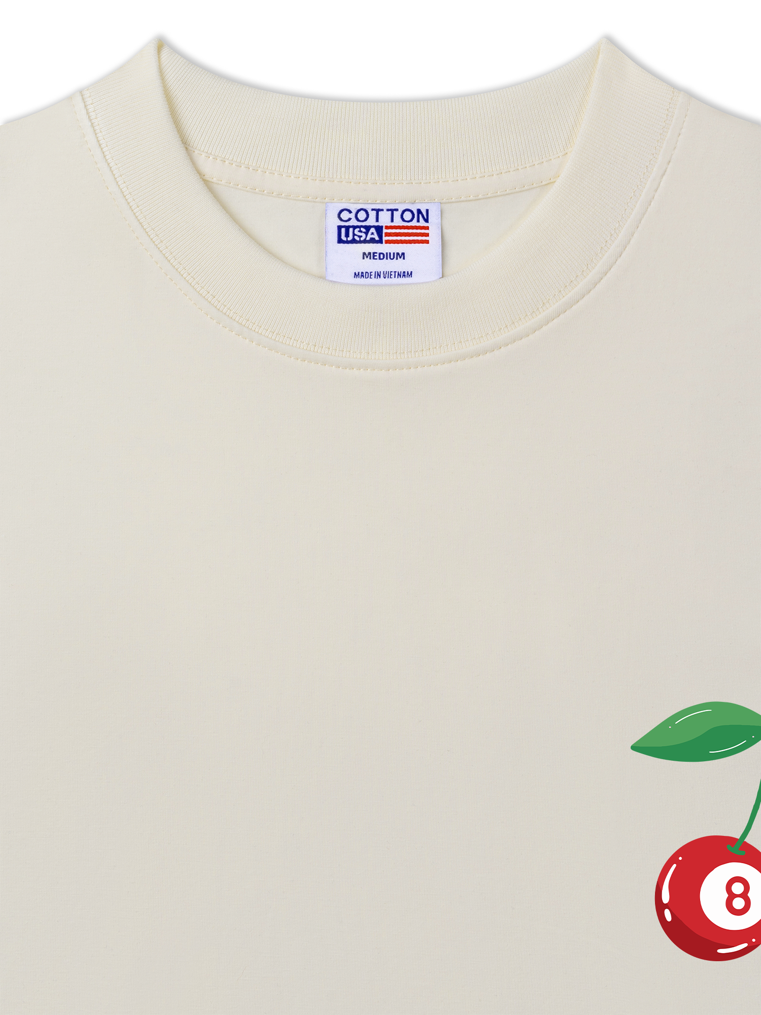 Áo Thun Relaxed Fit Billiards Cherry Lady