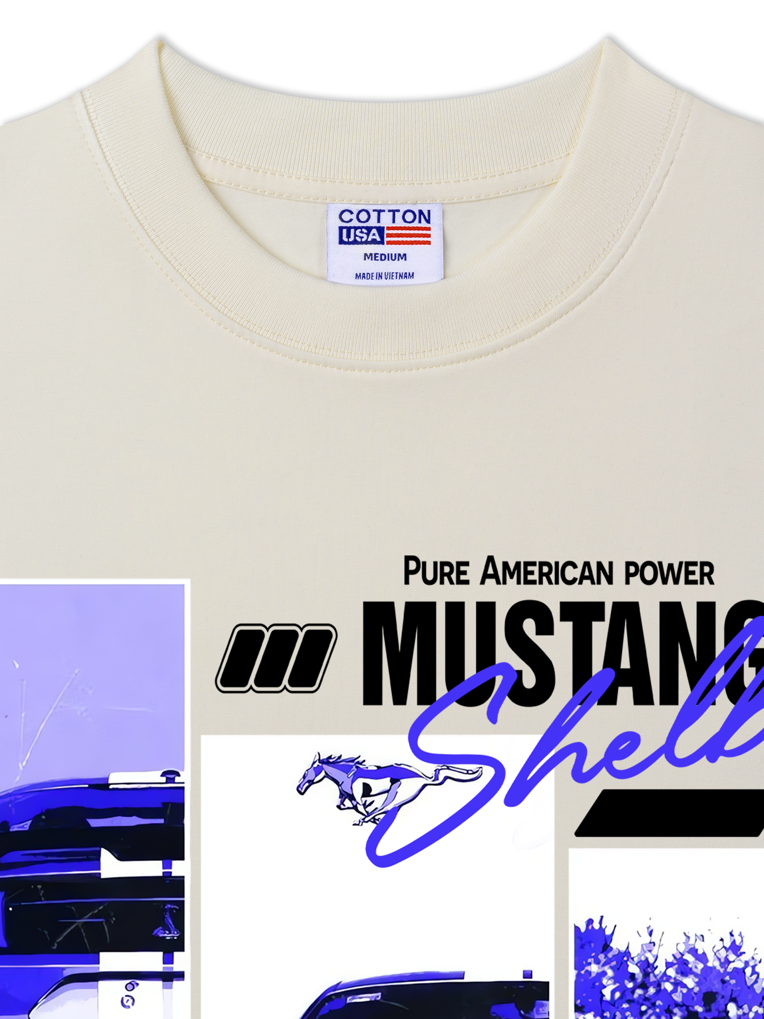 Áo Thun Relaxed Fit Ford Mustang Shelby