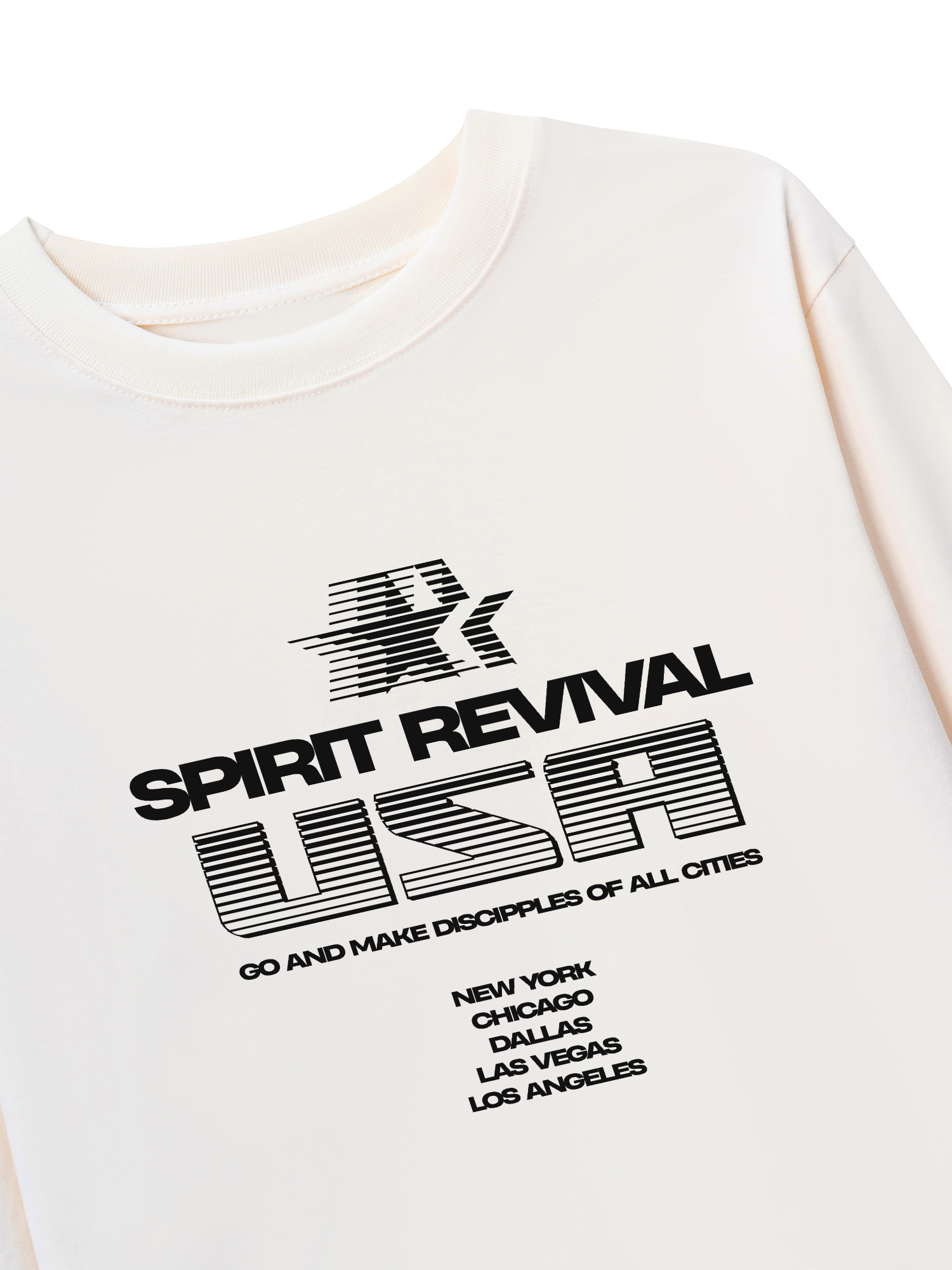 Áo Thun Dài Tay USA Spirit Revival