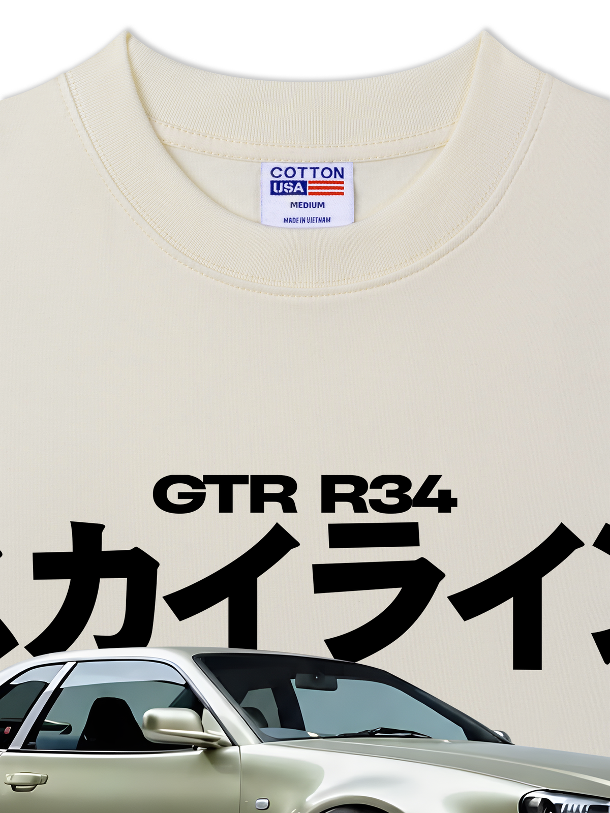 Áo Thun Relaxed Fit Skyline GTR R34