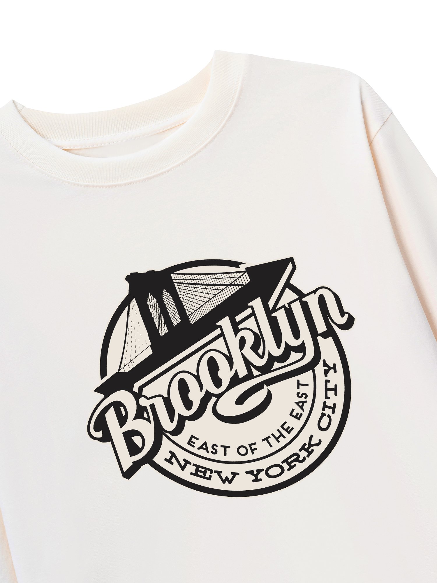 Áo Thun Dài Tay USA Brooklyn East Of The East