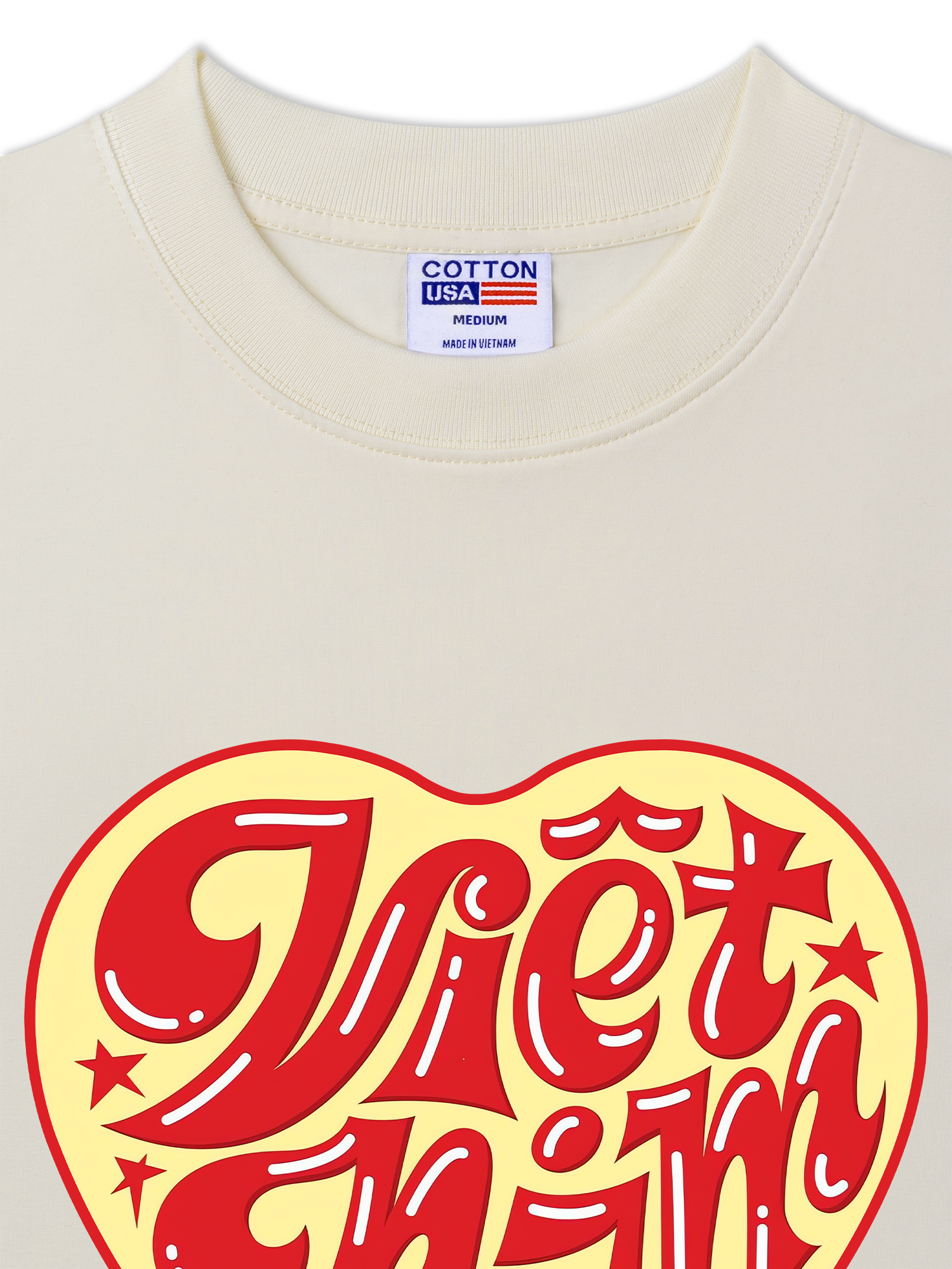 Áo Thun Relaxed Fit Việt Nam Trong Tim