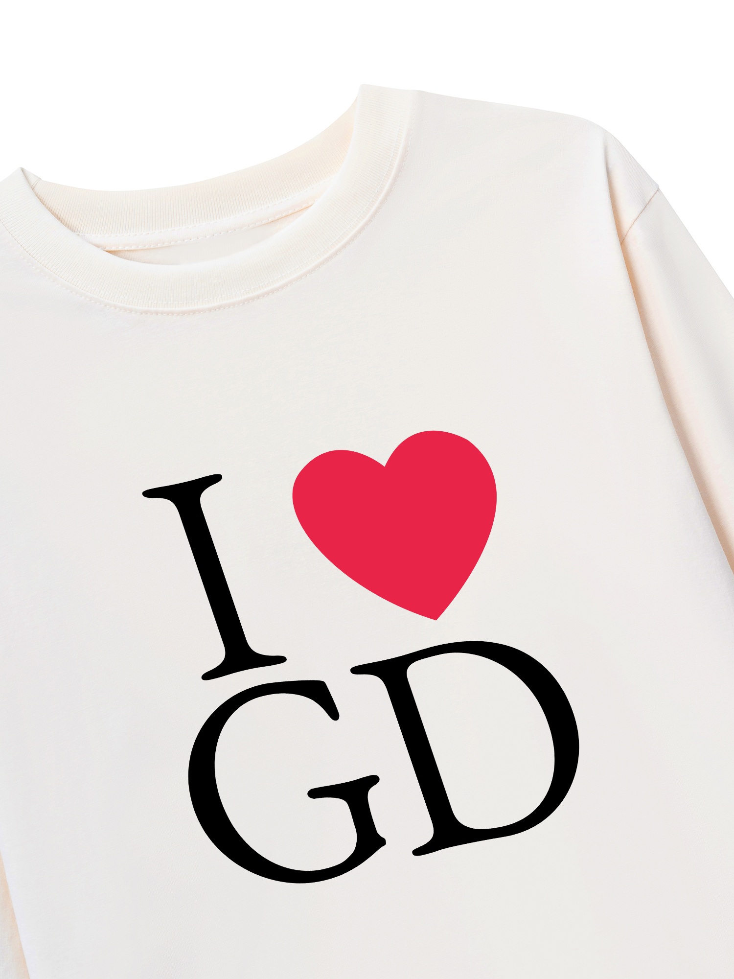 Áo Thun Dài Tay I Love GD