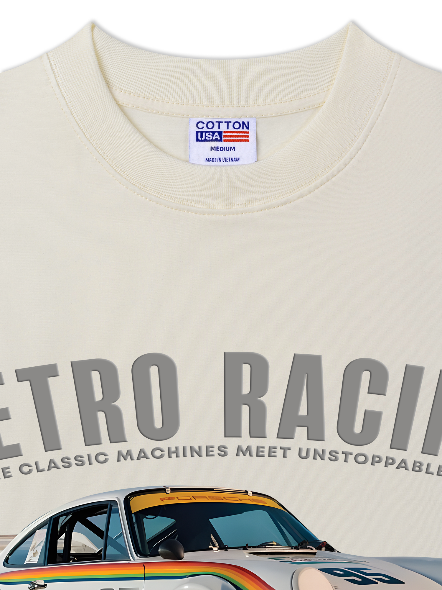 Áo Thun Relaxed Fit Retro Racing