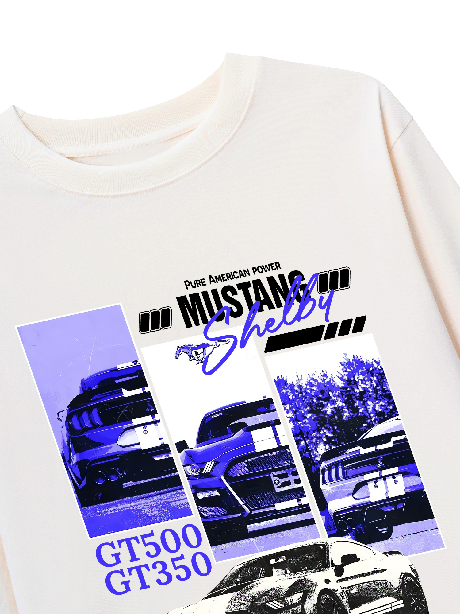 Áo Thun Dài Tay Ford Mustang Shelby