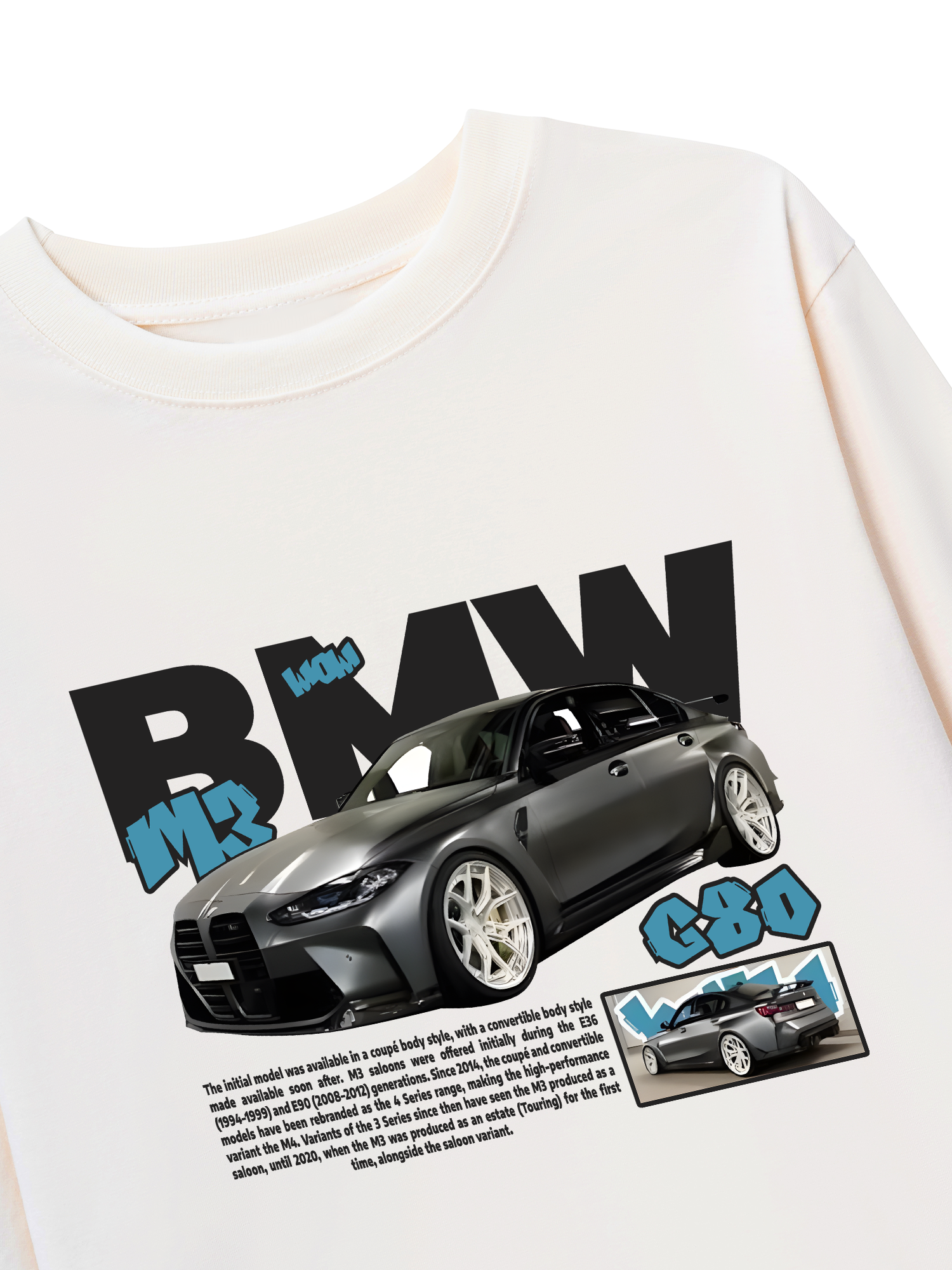 Áo Thun Dài Tay BMW M3 G80 Gravity