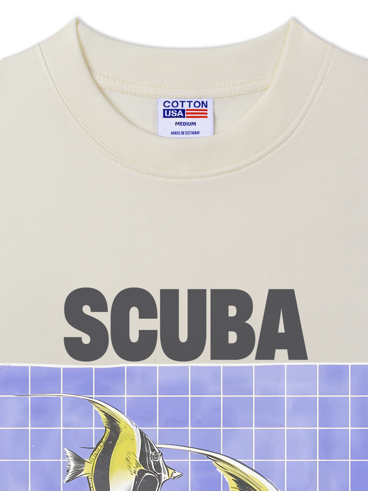 Áo Thun Relaxed Fit Tropical Scuba Paradise