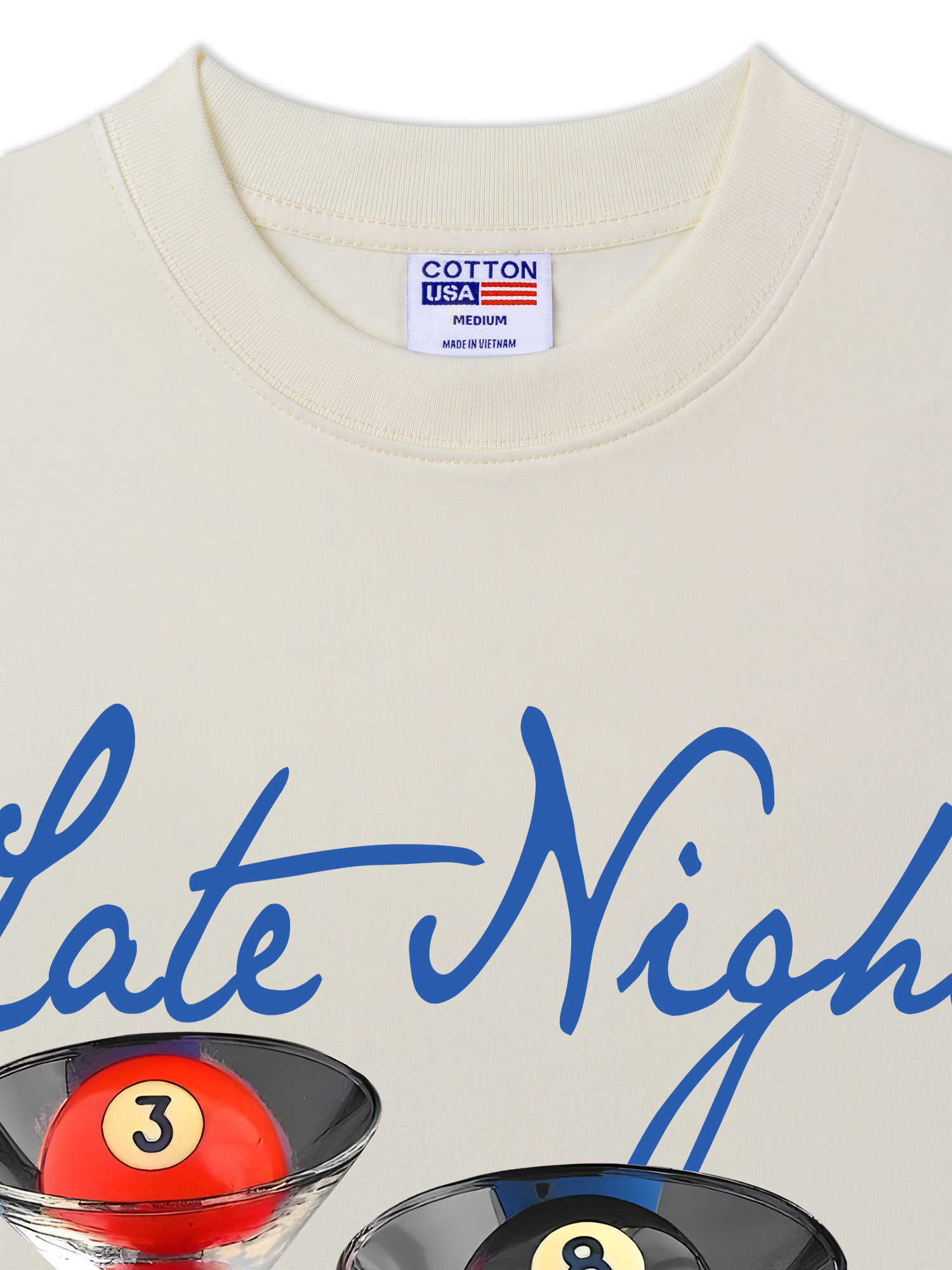 Áo Thun Relaxed Fit Billiards Late Night