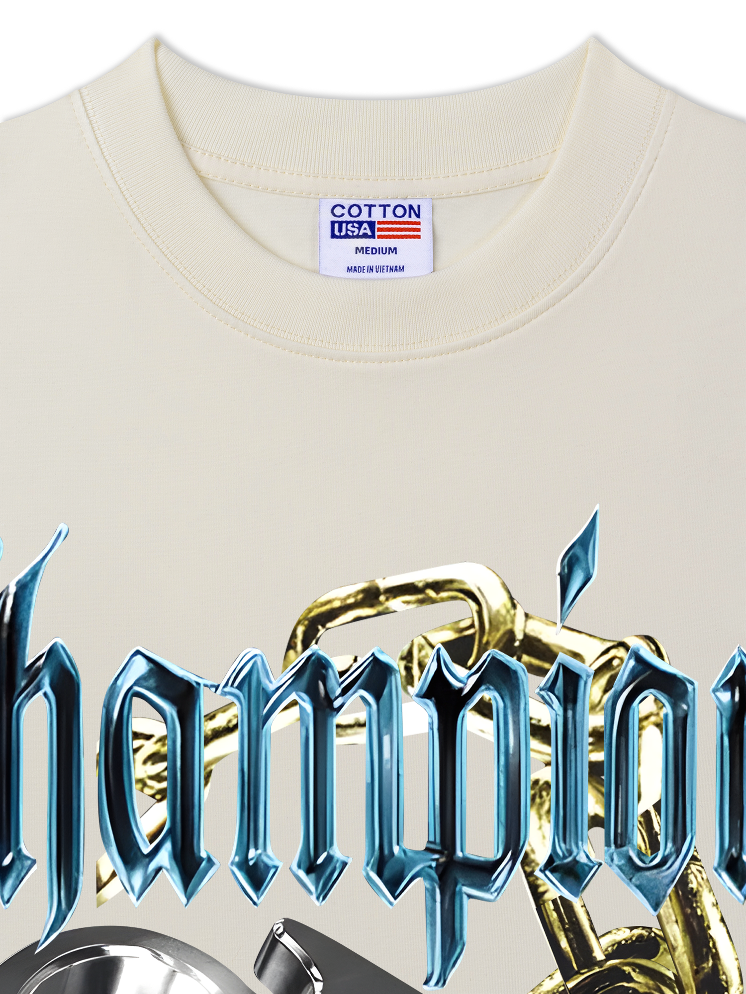 Áo Thun Relaxed Fit Champion Brass Knuckles