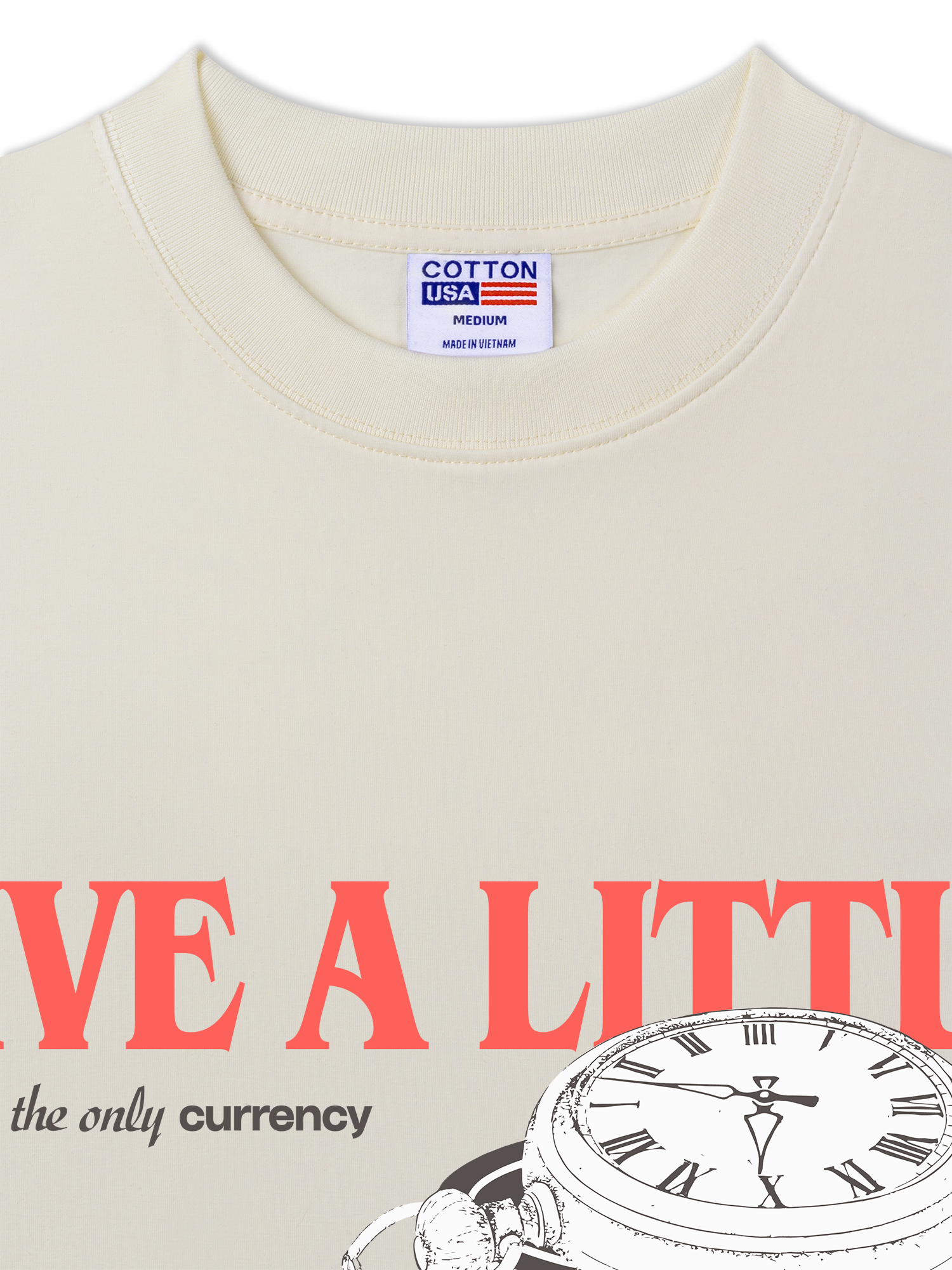 Áo Thun Relaxed Fit Live A Little